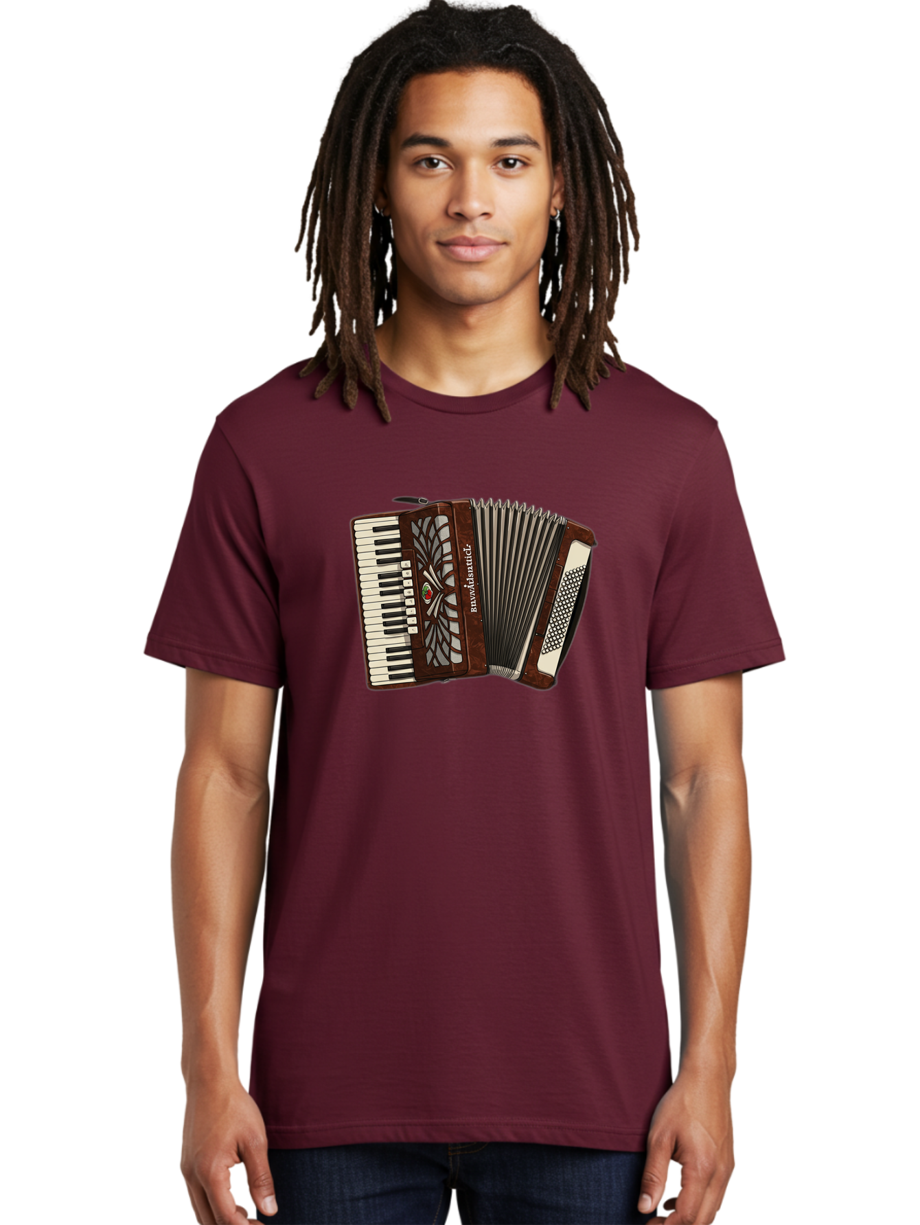 Bavaria-Accordian Men'S Graphic Tee, 100% Cotton, Comfortable Casual Summer Wear, Machine Washable, Vintage Camera, Old Camera, Antique Camera, Black Camera, Classic Photography, Photography Equipment, Nostalgic Device, Film Camera, Camera Art Bal772 17