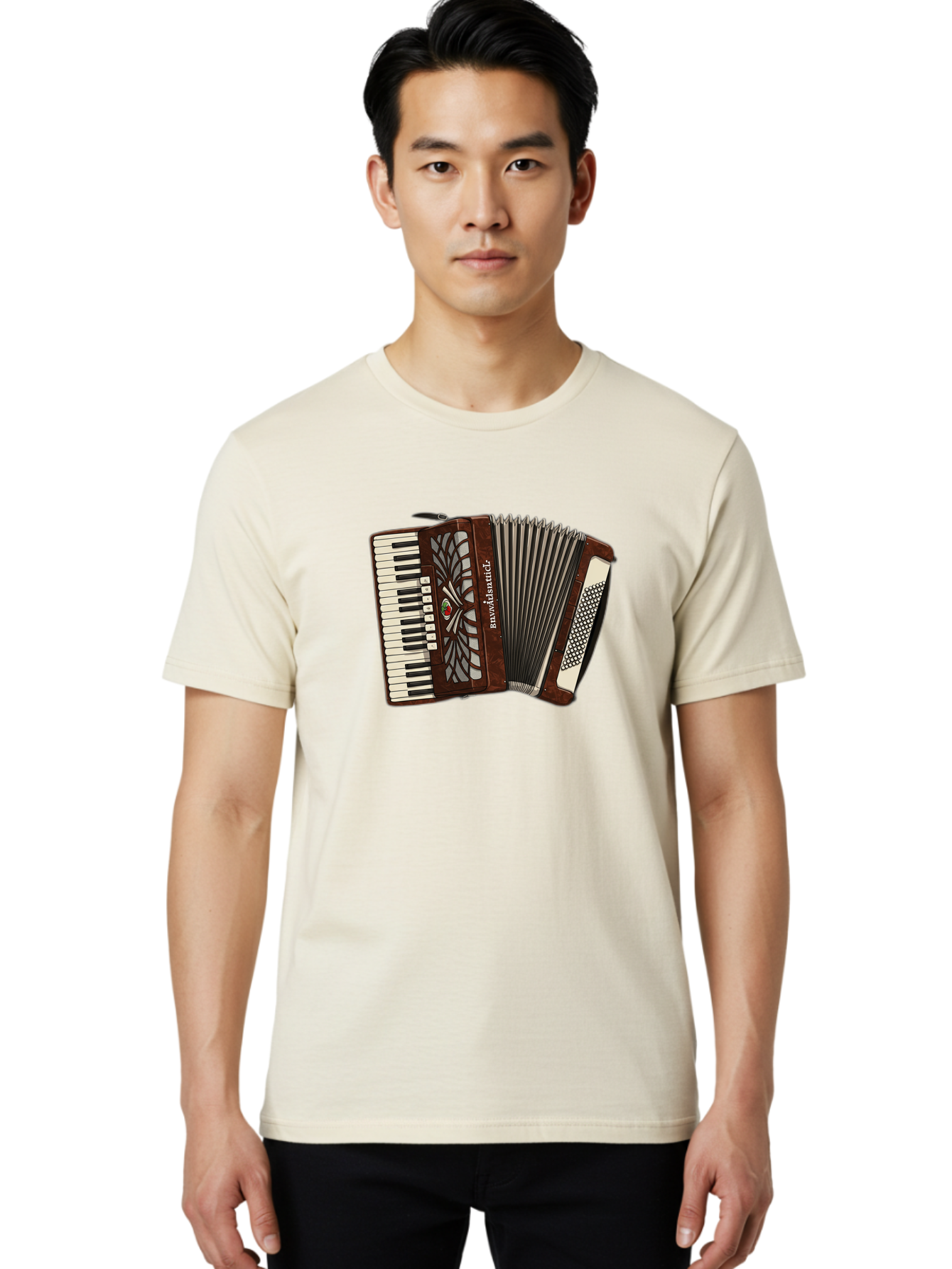 Bavaria-Accordian Men'S Graphic Tee, 100% Cotton, Comfortable Casual Summer Wear, Machine Washable, Vintage Camera, Old Camera, Antique Camera, Black Camera, Classic Photography, Photography Equipment, Nostalgic Device, Film Camera, Camera Art Bal772 30