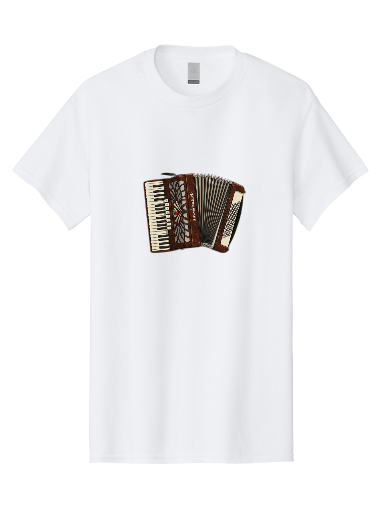 Bavaria-Accordian Men'S Graphic Tee, 100% Cotton, Comfortable Casual Summer Wear, Machine Washable, Vintage Camera, Old Camera, Antique Camera, Black Camera, Classic Photography, Photography Equipment, Nostalgic Device, Film Camera, Camera Art Bal772 13