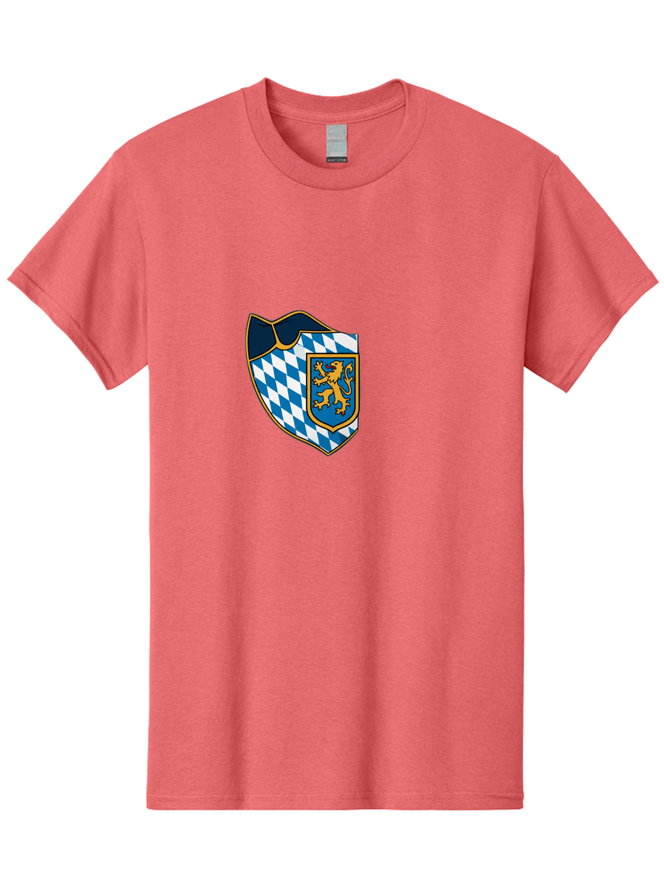 Bavarian-Coat-Of-Arms Men'S Graphic Tee, 100% Cotton, Comfortable Casual Summer Wear, Machine Washable, Vintage Camera, Old Camera, Antique Camera, Black Camera, Classic Photography, Photography Equipment, Nostalgic Device, Film Camera, Bal774 4
