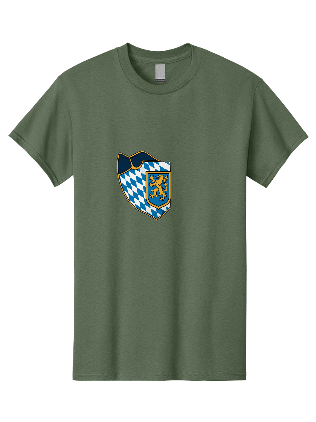 Bavarian-Coat-Of-Arms Men'S Graphic Tee, 100% Cotton, Comfortable Casual Summer Wear, Machine Washable, Vintage Camera, Old Camera, Antique Camera, Black Camera, Classic Photography, Photography Equipment, Nostalgic Device, Film Camera, Bal774 15