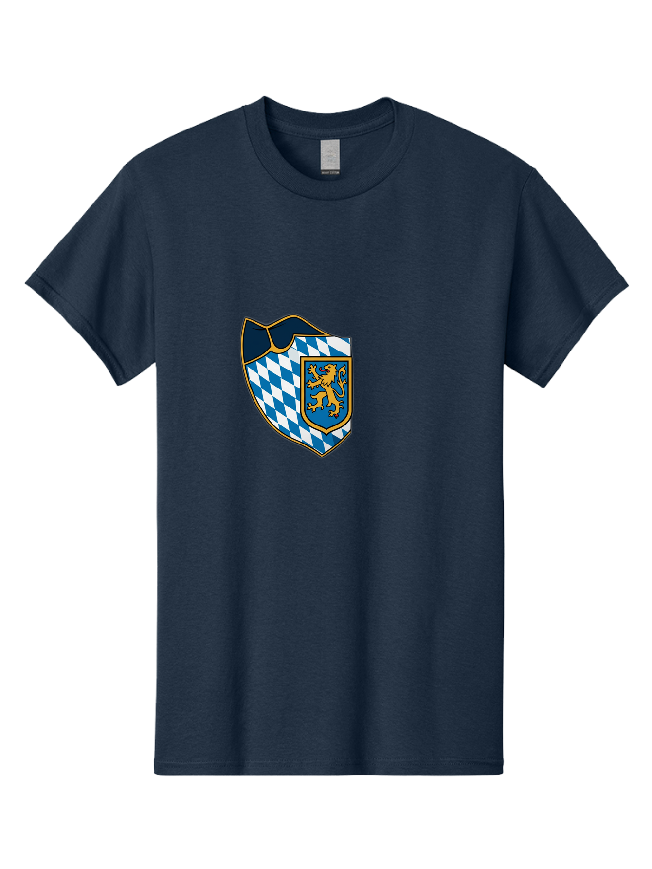 Bavarian-Coat-Of-Arms Men'S Graphic Tee, 100% Cotton, Comfortable Casual Summer Wear, Machine Washable, Vintage Camera, Old Camera, Antique Camera, Black Camera, Classic Photography, Photography Equipment, Nostalgic Device, Film Camera, Bal774 7