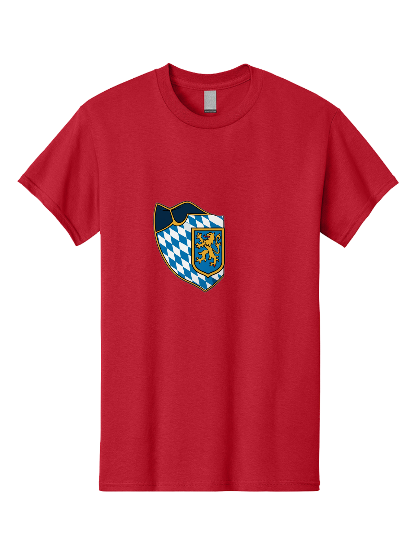 Bavarian-Coat-Of-Arms Men'S Graphic Tee, 100% Cotton, Comfortable Casual Summer Wear, Machine Washable, Vintage Camera, Old Camera, Antique Camera, Black Camera, Classic Photography, Photography Equipment, Nostalgic Device, Film Camera, Bal774 13