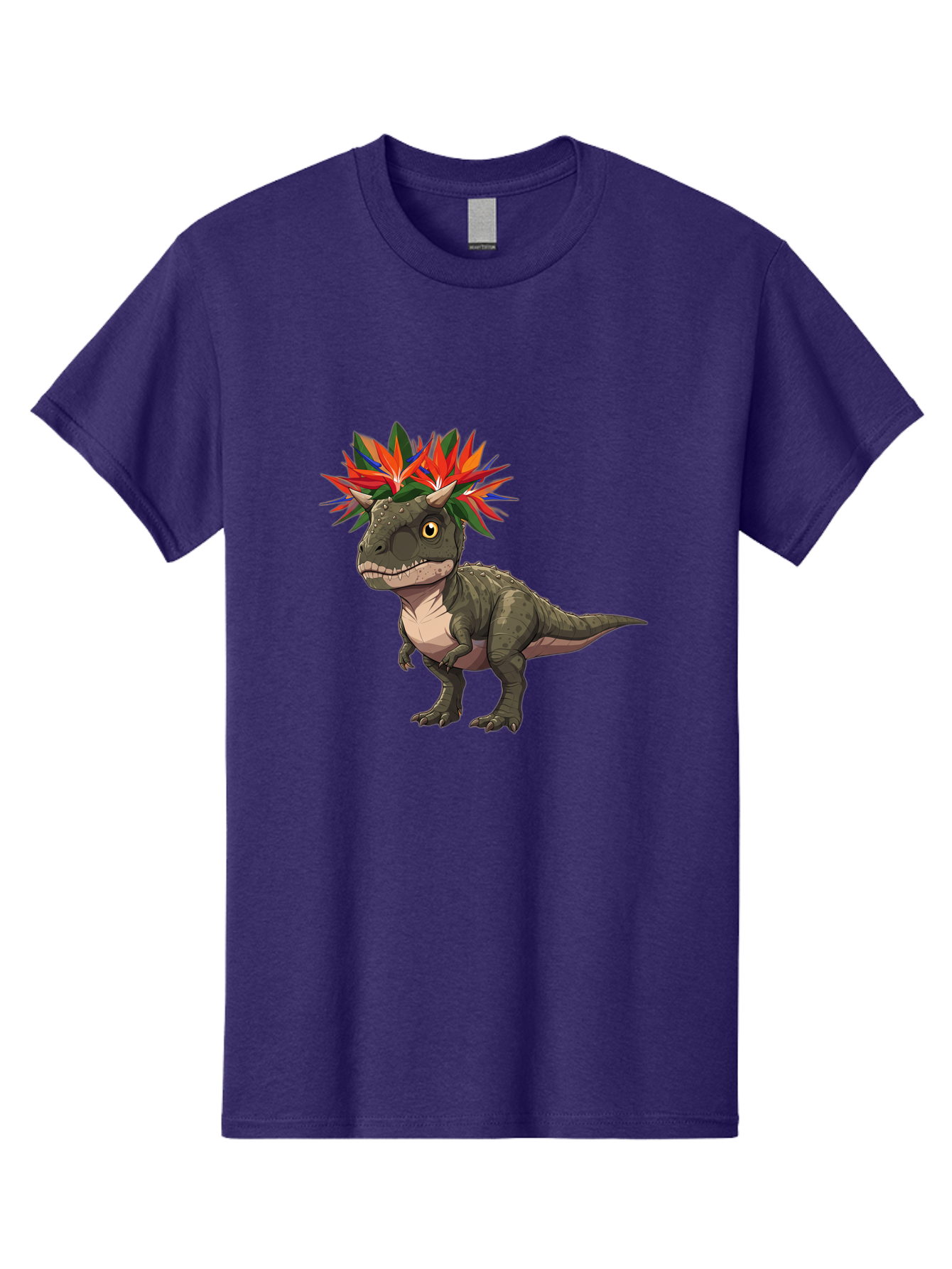 Carnotaurus-With-Flowers Men'S Graphic Tee, 100% Cotton, Comfortable Casual Summer Wear, Machine Washable, Vintage Camera, Old Camera, Antique Camera, Black Camera, Classic Photography, Photography Equipment, Nostalgic Device, Film Camera, Bal949 14