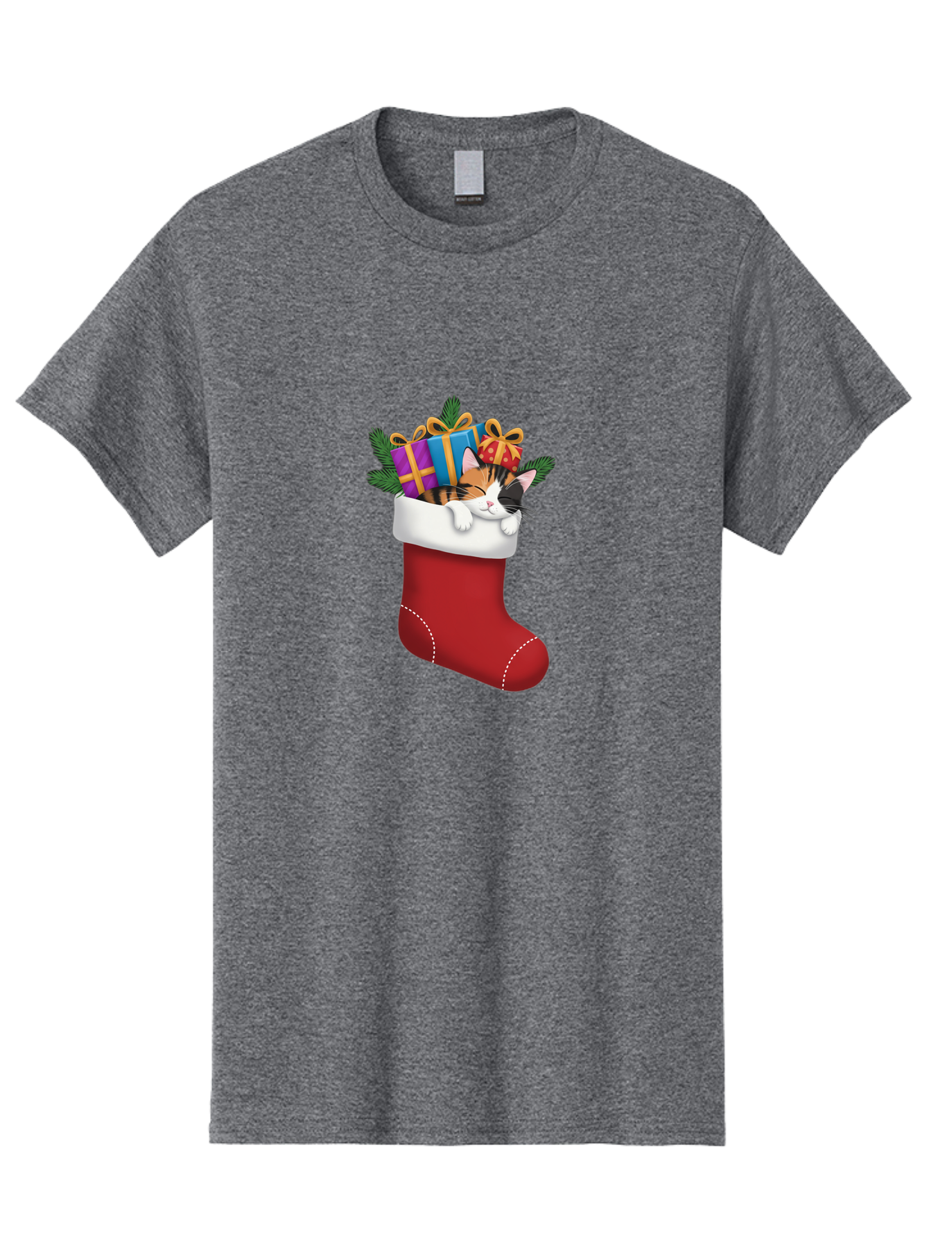 Cat-In-Christmas-Stocking-7 Men'S Graphic Tee, 100% Cotton, Comfortable Casual Summer Wear, Machine Washable, Vintage Camera, Old Camera, Antique Camera, Black Camera, Classic Photography, Photography Equipment, Nostalgic Device, Film Camera, Bal978 4