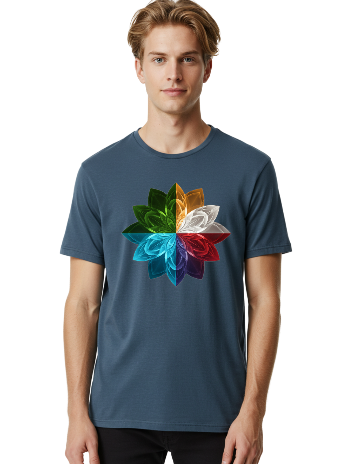 Chakra-Flower Men'S Graphic Tee, 100% Cotton, Comfortable Casual Summer Wear, Machine Washable, Vintage Camera, Old Camera, Antique Camera, Black Camera, Classic Photography, Photography Equipment, Nostalgic Device, Film Camera, Camera Art Bam007 21