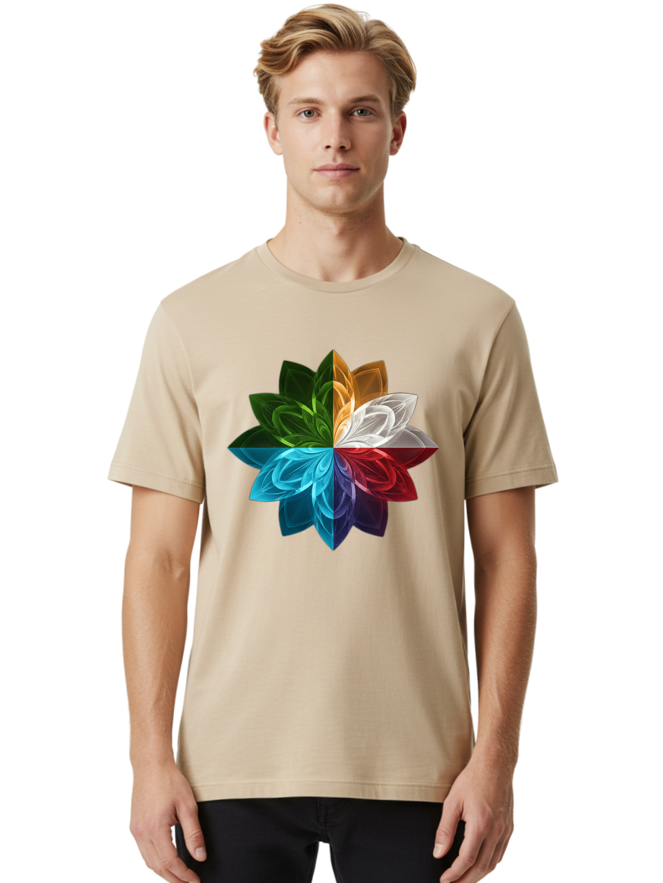 Chakra-Flower Men'S Graphic Tee, 100% Cotton, Comfortable Casual Summer Wear, Machine Washable, Vintage Camera, Old Camera, Antique Camera, Black Camera, Classic Photography, Photography Equipment, Nostalgic Device, Film Camera, Camera Art Bam007 17