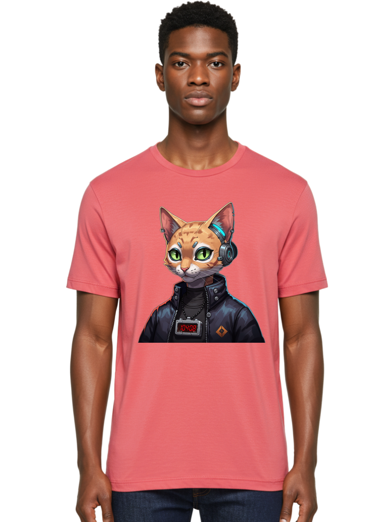Cyber-Cat-10408 Men'S Graphic Tee, 100% Cotton, Comfortable Casual Summer Wear, Machine Washable, Vintage Camera, Old Camera, Antique Camera, Black Camera, Classic Photography, Photography Equipment, Nostalgic Device, Film Camera, Camera Art Bam206 26