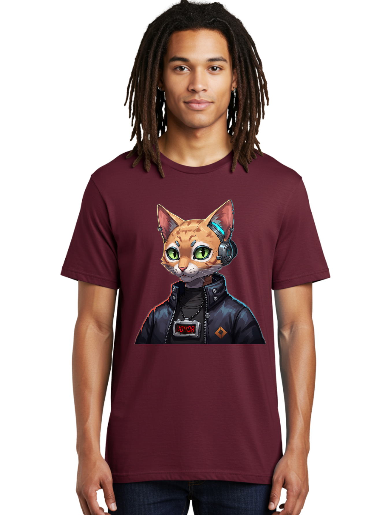 Cyber-Cat-10408 Men'S Graphic Tee, 100% Cotton, Comfortable Casual Summer Wear, Machine Washable, Vintage Camera, Old Camera, Antique Camera, Black Camera, Classic Photography, Photography Equipment, Nostalgic Device, Film Camera, Camera Art Bam206 30