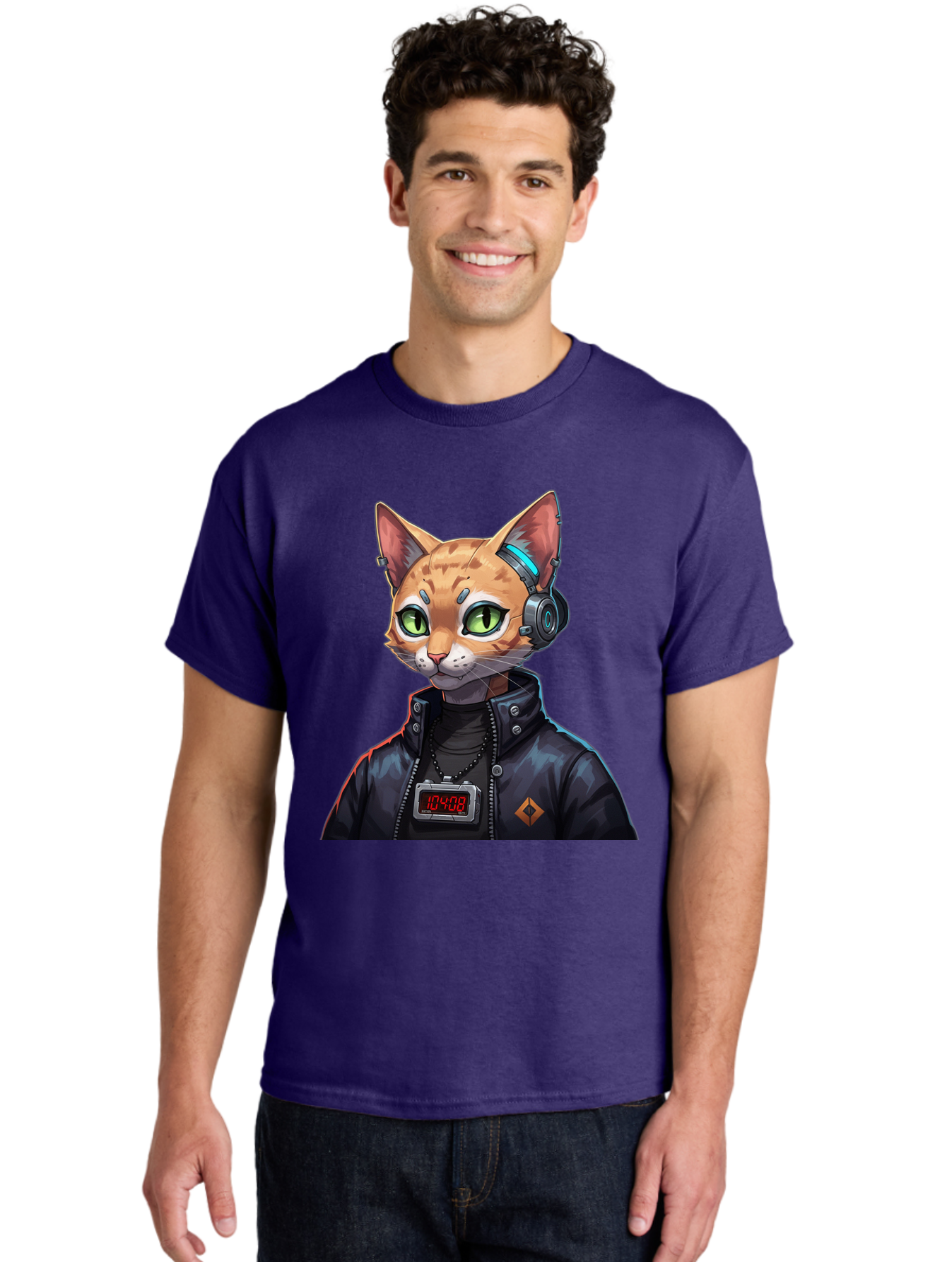 Cyber-Cat-10408 Men'S Graphic Tee, 100% Cotton, Comfortable Casual Summer Wear, Machine Washable, Vintage Camera, Old Camera, Antique Camera, Black Camera, Classic Photography, Photography Equipment, Nostalgic Device, Film Camera, Camera Art Bam206 16