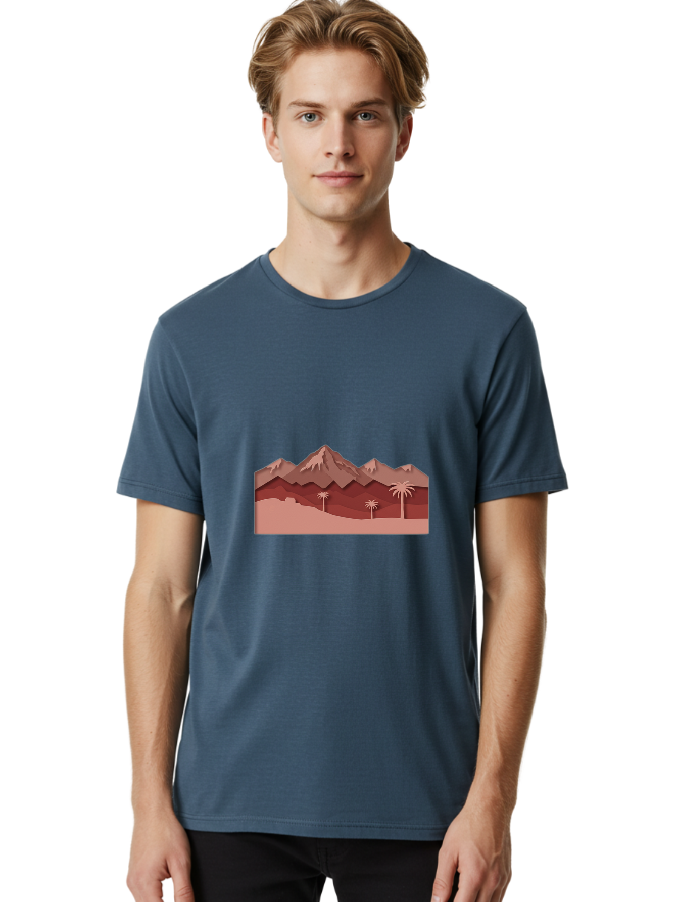 Desert-Mountains Men'S Graphic Tee, 100% Cotton, Comfortable Casual Summer Wear, Machine Washable, Vintage Camera, Old Camera, Antique Camera, Black Camera, Classic Photography, Photography Equipment, Nostalgic Device, Film Camera, Camera Art Bam247 28