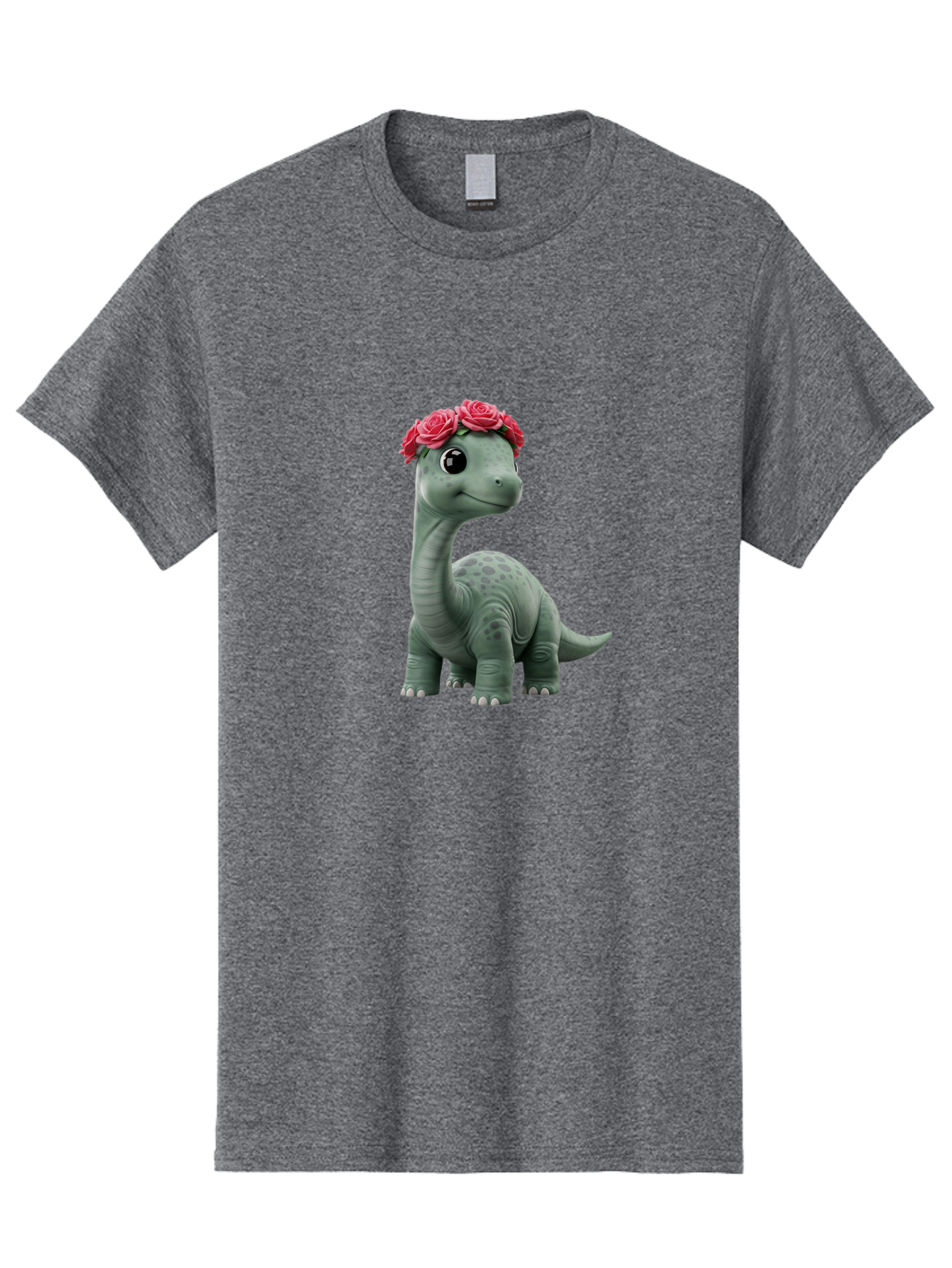 Dino-With-Flowers-Crown Men'S Graphic Tee, 100% Cotton, Comfortable Casual Summer Wear, Machine Washable, Vintage Camera, Old Camera, Antique Camera, Black Camera, Classic Photography, Photography Equipment, Nostalgic Device, Film Camera, Bam262 1
