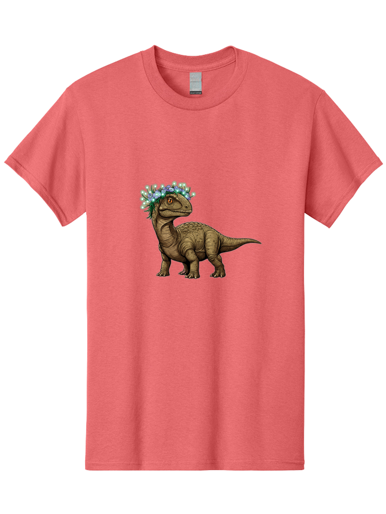 Dinosaur-With-Flower-Crown-2 Men'S Graphic Tee, 100% Cotton, Comfortable Casual Summer Wear, Machine Washable, Vintage Camera, Old Camera, Antique Camera, Black Camera, Classic Photography, Photography Equipment, Nostalgic Device, Film Camera, Bam268 3