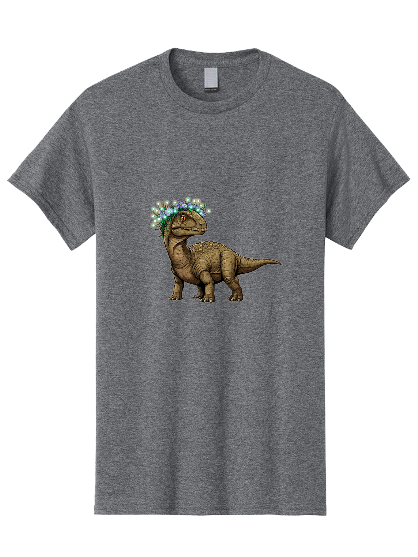 Dinosaur-With-Flower-Crown-2 Men'S Graphic Tee, 100% Cotton, Comfortable Casual Summer Wear, Machine Washable, Vintage Camera, Old Camera, Antique Camera, Black Camera, Classic Photography, Photography Equipment, Nostalgic Device, Film Camera, Bam268 6