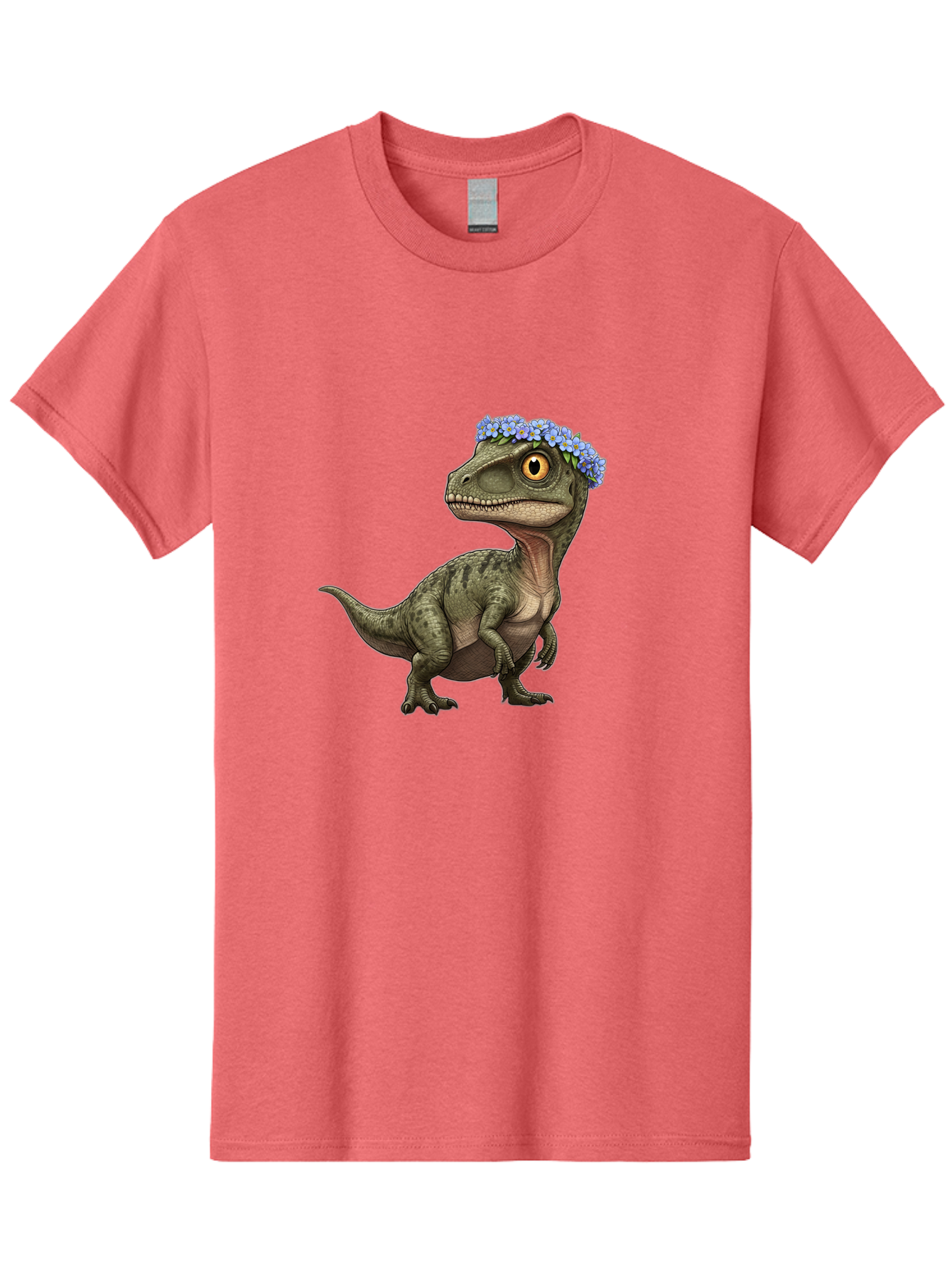 Dinosaur-With-Flower-Crown Men'S Graphic Tee, 100% Cotton, Comfortable Casual Summer Wear, Machine Washable, Vintage Camera, Old Camera, Antique Camera, Black Camera, Classic Photography, Photography Equipment, Nostalgic Device, Film Camera, Bam269 5