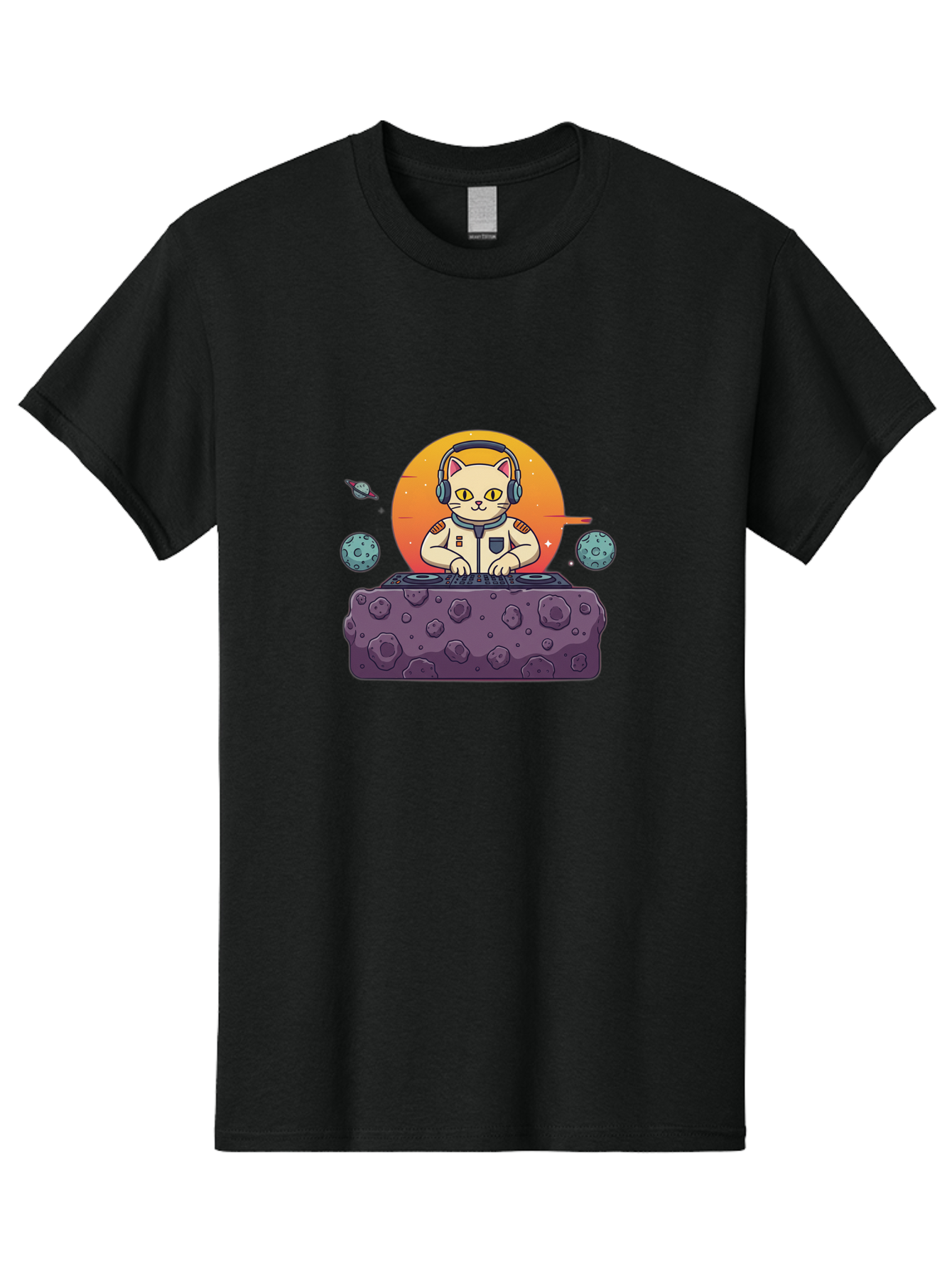 Dj-Astronaut-Cat Men'S Graphic Tee, 100% Cotton, Comfortable Casual Summer Wear, Machine Washable, Vintage Camera, Old Camera, Antique Camera, Black Camera, Classic Photography, Photography Equipment, Nostalgic Device, Film Camera, Camera Art Bam297 12