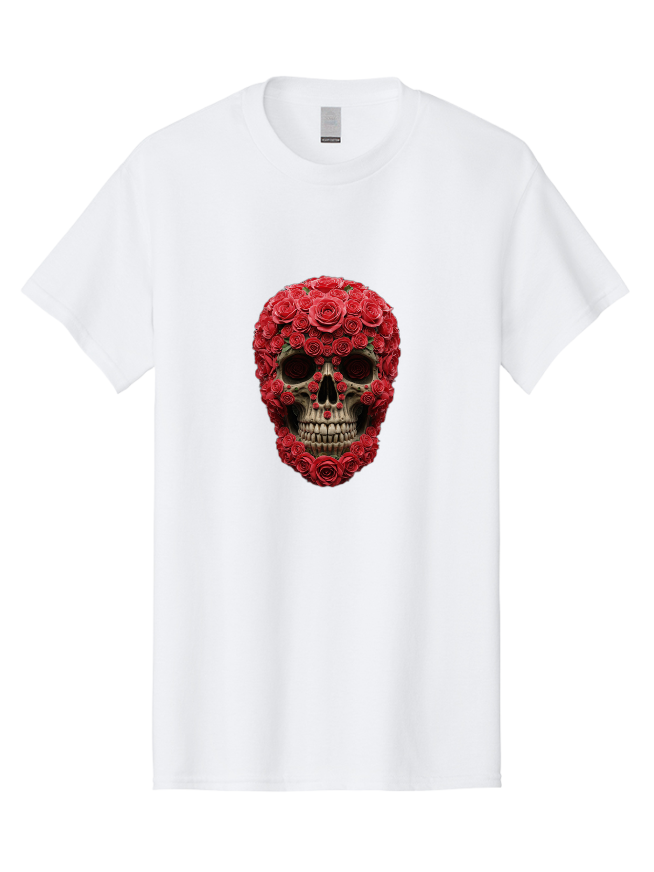 Floral-Skull Men'S Graphic Tee, 100% Cotton, Comfortable Casual Summer Wear, Machine Washable, Vintage Camera, Old Camera, Antique Camera, Black Camera, Classic Photography, Photography Equipment, Nostalgic Device, Film Camera, Camera Art Bam423 8