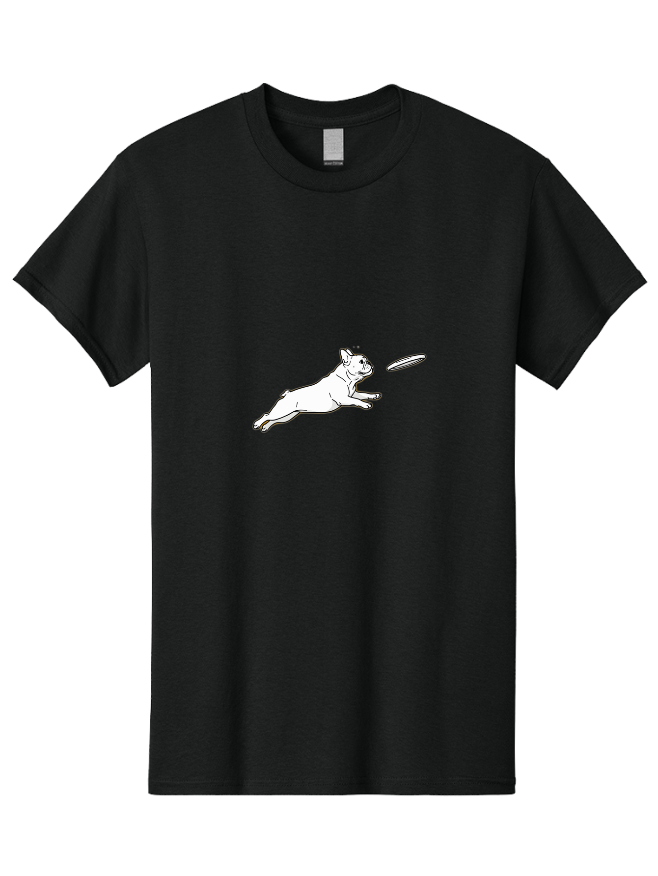 French-Bulldog-Catching-Frisbee Men'S Graphic Tee, 100% Cotton, Comfortable Casual Summer Wear, Machine Washable, Vintage Camera, Old Camera, Antique Camera, Black Camera, Classic Photography, Photography Equipment, Nostalgic Device, Bam435 3