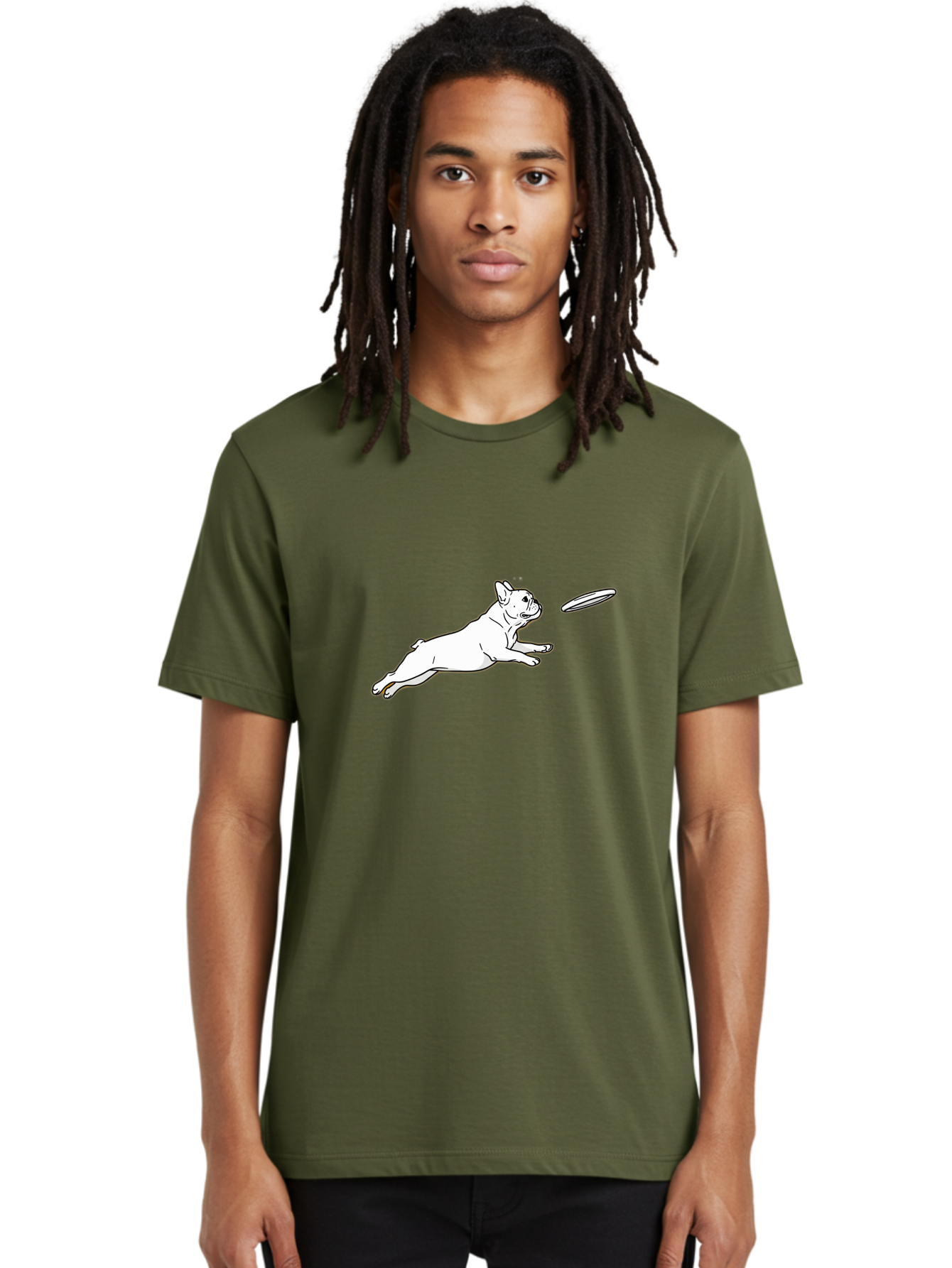 French-Bulldog-Catching-Frisbee Men'S Graphic Tee, 100% Cotton, Comfortable Casual Summer Wear, Machine Washable, Vintage Camera, Old Camera, Antique Camera, Black Camera, Classic Photography, Photography Equipment, Nostalgic Device, Bam435 29
