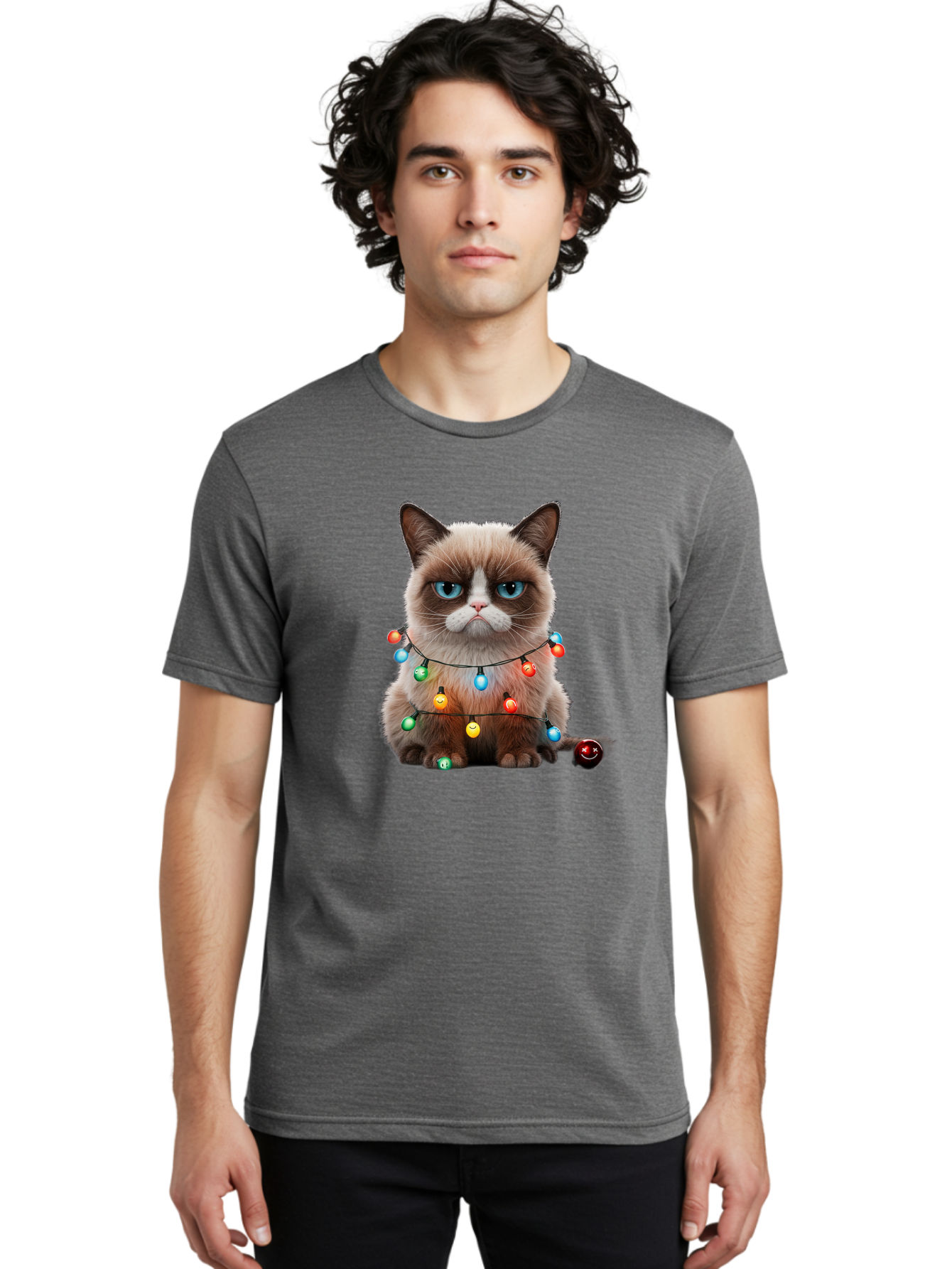 Grumpy-Cat-2 Men'S Graphic Tee, 100% Cotton, Comfortable Casual Summer Wear, Machine Washable, Vintage Camera, Old Camera, Antique Camera, Black Camera, Classic Photography, Photography Equipment, Nostalgic Device, Film Camera, Camera Art Bam594 19