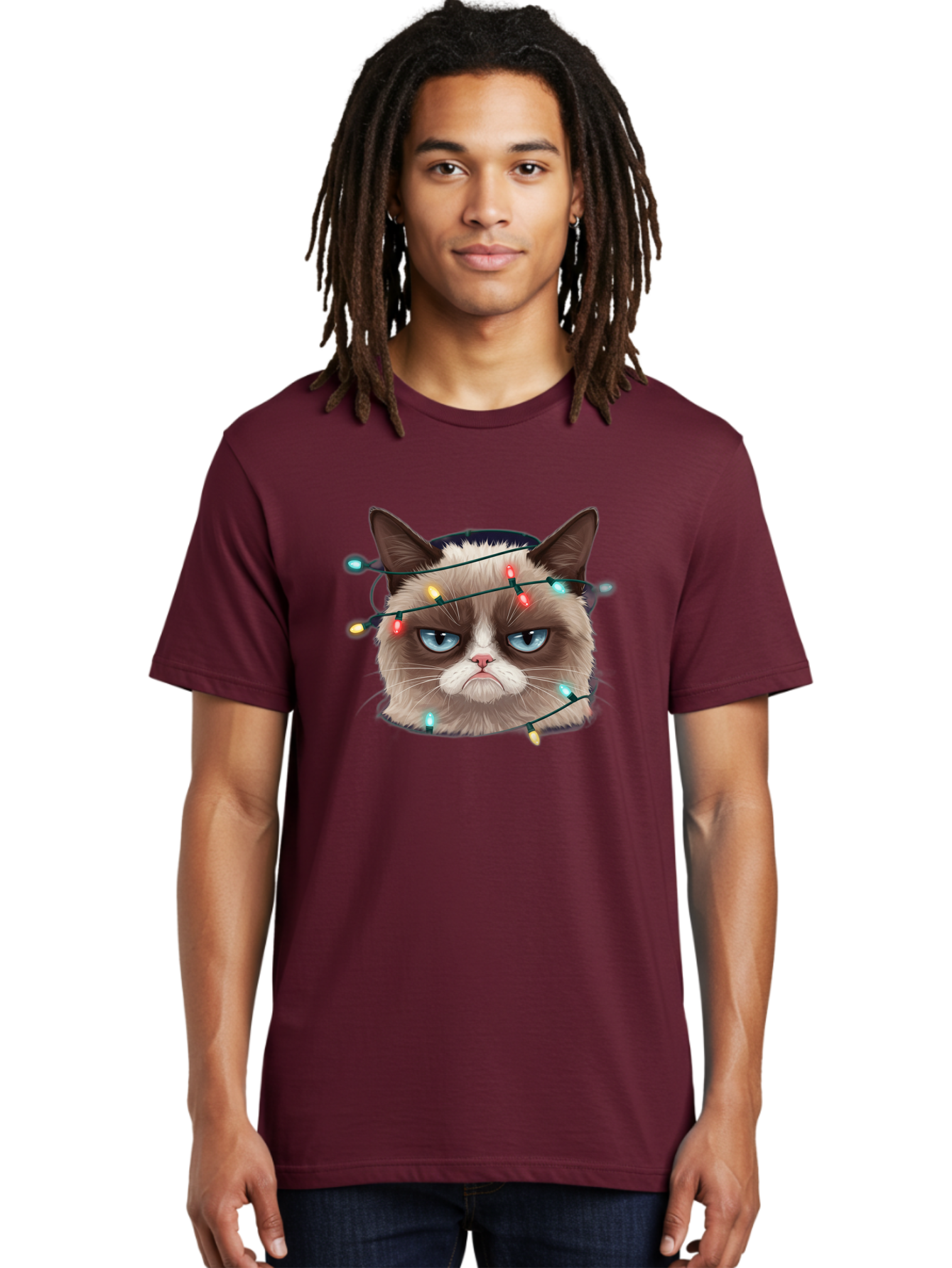 Grumpy-Cat-3 Men'S Graphic Tee, 100% Cotton, Comfortable Casual Summer Wear, Machine Washable, Vintage Camera, Old Camera, Antique Camera, Black Camera, Classic Photography, Photography Equipment, Nostalgic Device, Film Camera, Camera Art Bam595 28
