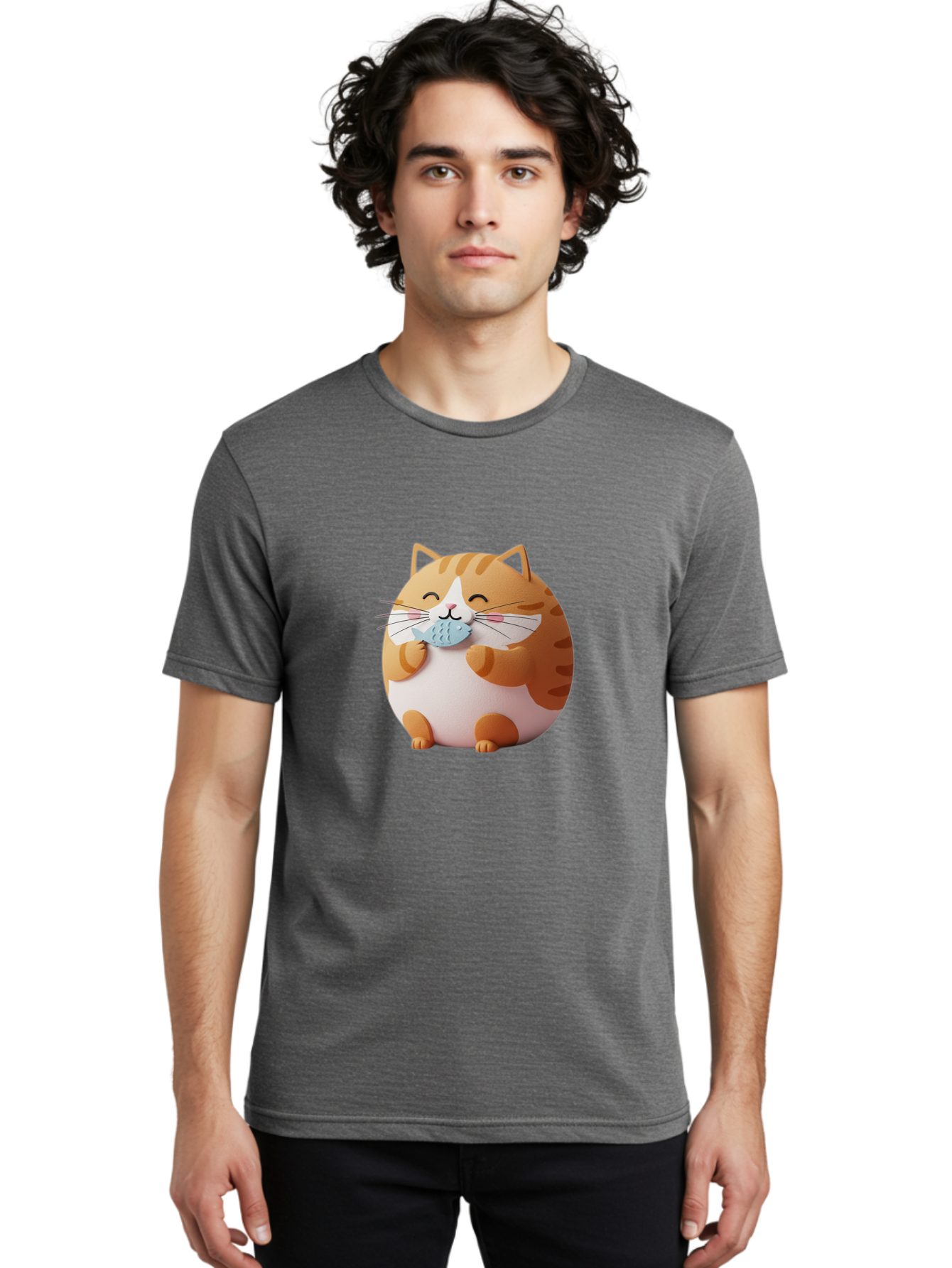 Happy-Orange-Cat Men'S Graphic Tee, 100% Cotton, Comfortable Casual Summer Wear, Machine Washable, Vintage Camera, Old Camera, Antique Camera, Black Camera, Classic Photography, Photography Equipment, Nostalgic Device, Film Camera, Camera Art Bam623 16