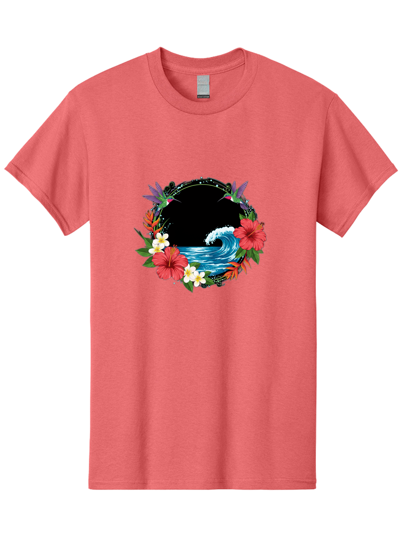 Hummingbird-Ocean-Wave Men'S Graphic Tee, 100% Cotton, Comfortable Casual Summer Wear, Machine Washable, Vintage Camera, Old Camera, Antique Camera, Black Camera, Classic Photography, Photography Equipment, Nostalgic Device, Film Camera, Bam671 10