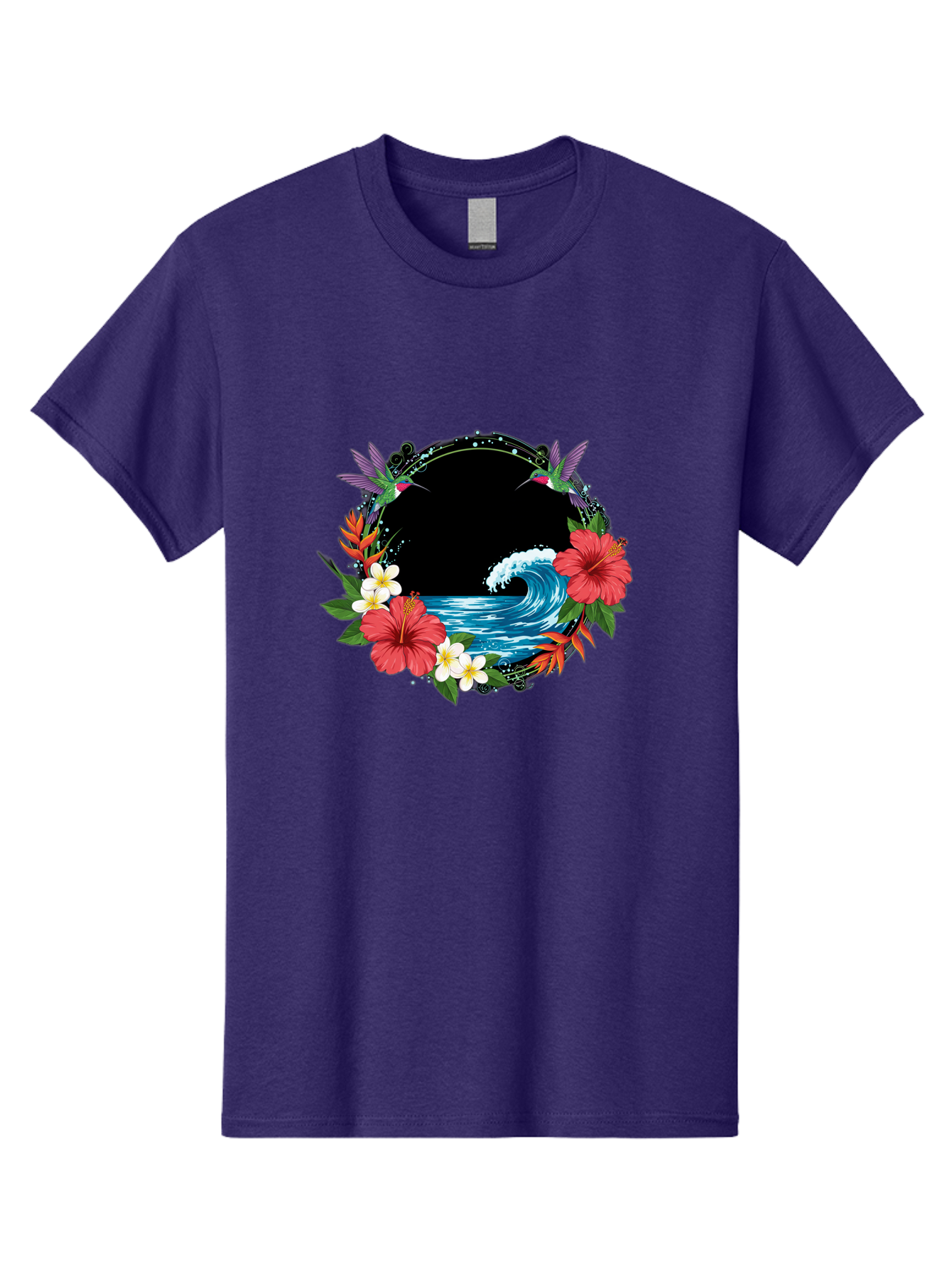 Hummingbird-Ocean-Wave Men'S Graphic Tee, 100% Cotton, Comfortable Casual Summer Wear, Machine Washable, Vintage Camera, Old Camera, Antique Camera, Black Camera, Classic Photography, Photography Equipment, Nostalgic Device, Film Camera, Bam671 12