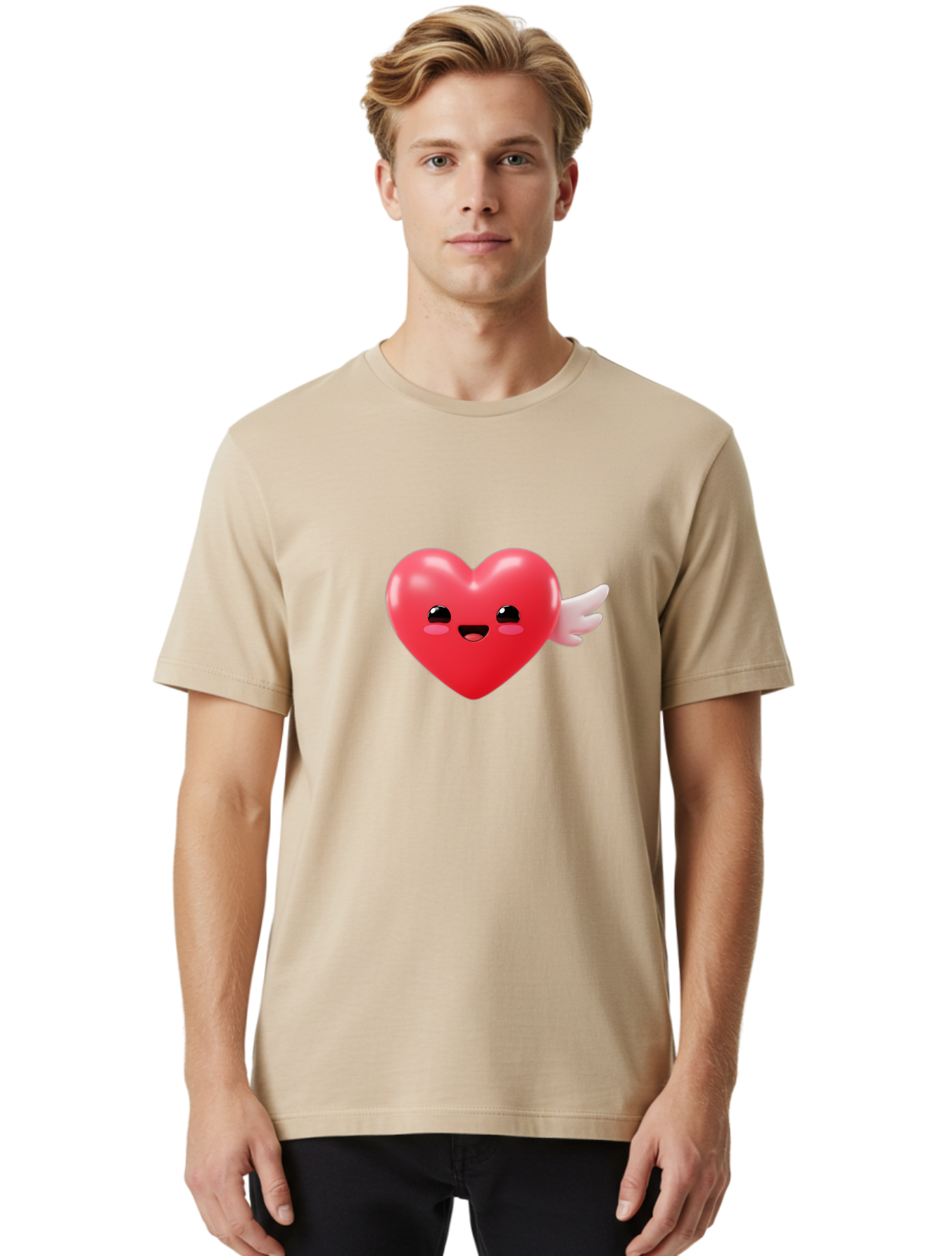 Love-Heart-Emoji Men'S Graphic Tee, 100% Cotton, Comfortable Casual Summer Wear, Machine Washable, Vintage Camera, Old Camera, Antique Camera, Black Camera, Classic Photography, Photography Equipment, Nostalgic Device, Film Camera, Camera Art Bam812 20