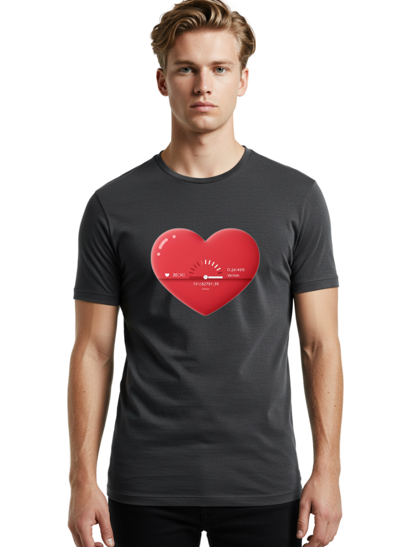 Love-Version-0-24-490 Men'S Graphic Tee, 100% Cotton, Comfortable Casual Summer Wear, Machine Washable, Vintage Camera, Old Camera, Antique Camera, Black Camera, Classic Photography, Photography Equipment, Nostalgic Device, Film Camera, Bam813 16