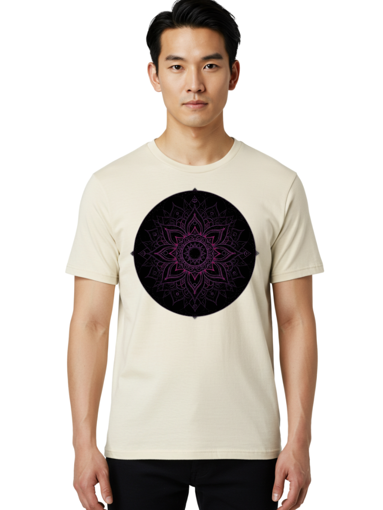 Mandala-Design Men'S Graphic Tee, 100% Cotton, Comfortable Casual Summer Wear, Machine Washable, Vintage Camera, Old Camera, Antique Camera, Black Camera, Classic Photography, Photography Equipment, Nostalgic Device, Film Camera, Camera Art Bam832 28