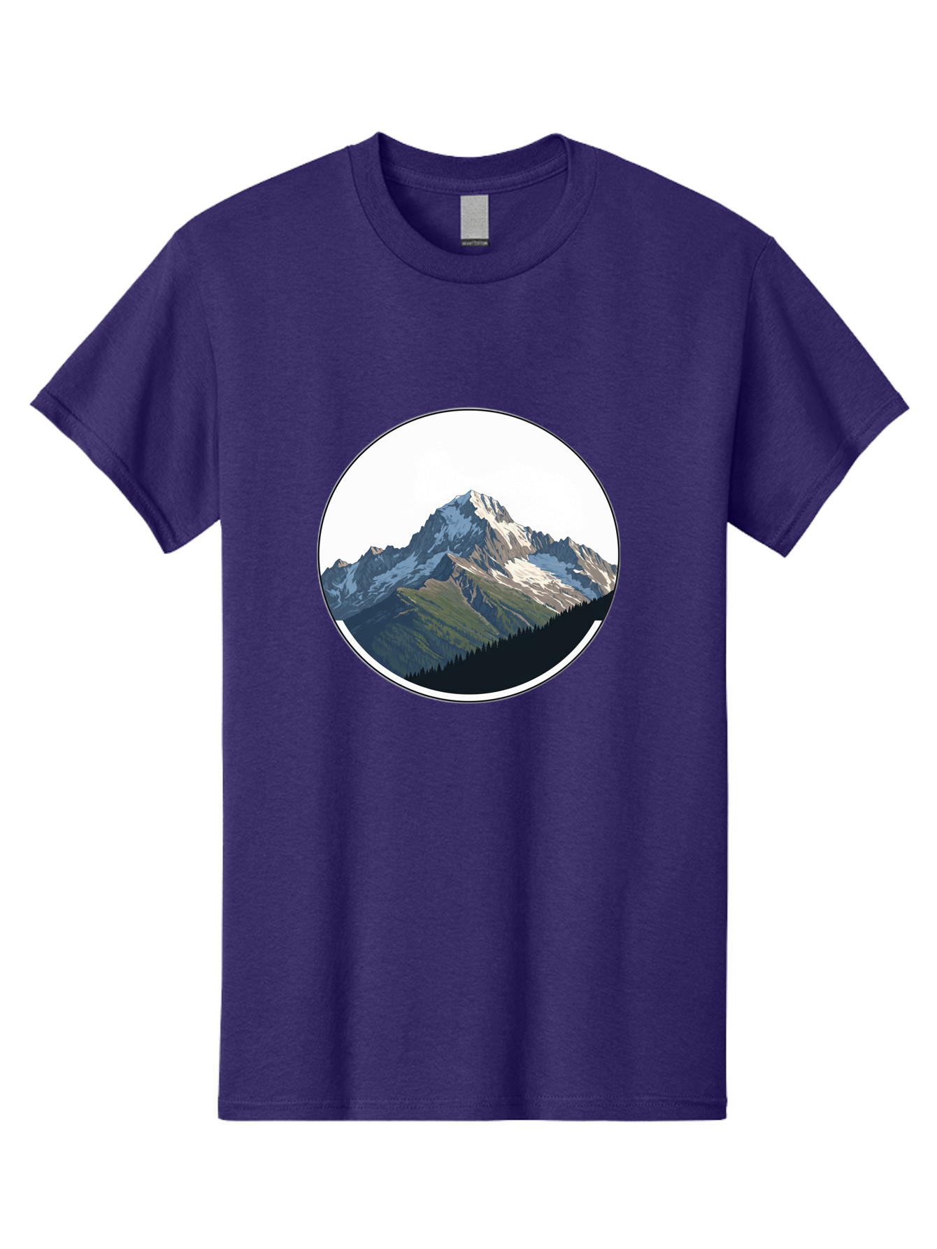 Mountain-Landscape-2 Men'S Graphic Tee, 100% Cotton, Comfortable Casual Summer Wear, Machine Washable, Vintage Camera, Old Camera, Antique Camera, Black Camera, Classic Photography, Photography Equipment, Nostalgic Device, Film Camera, Bam934 9