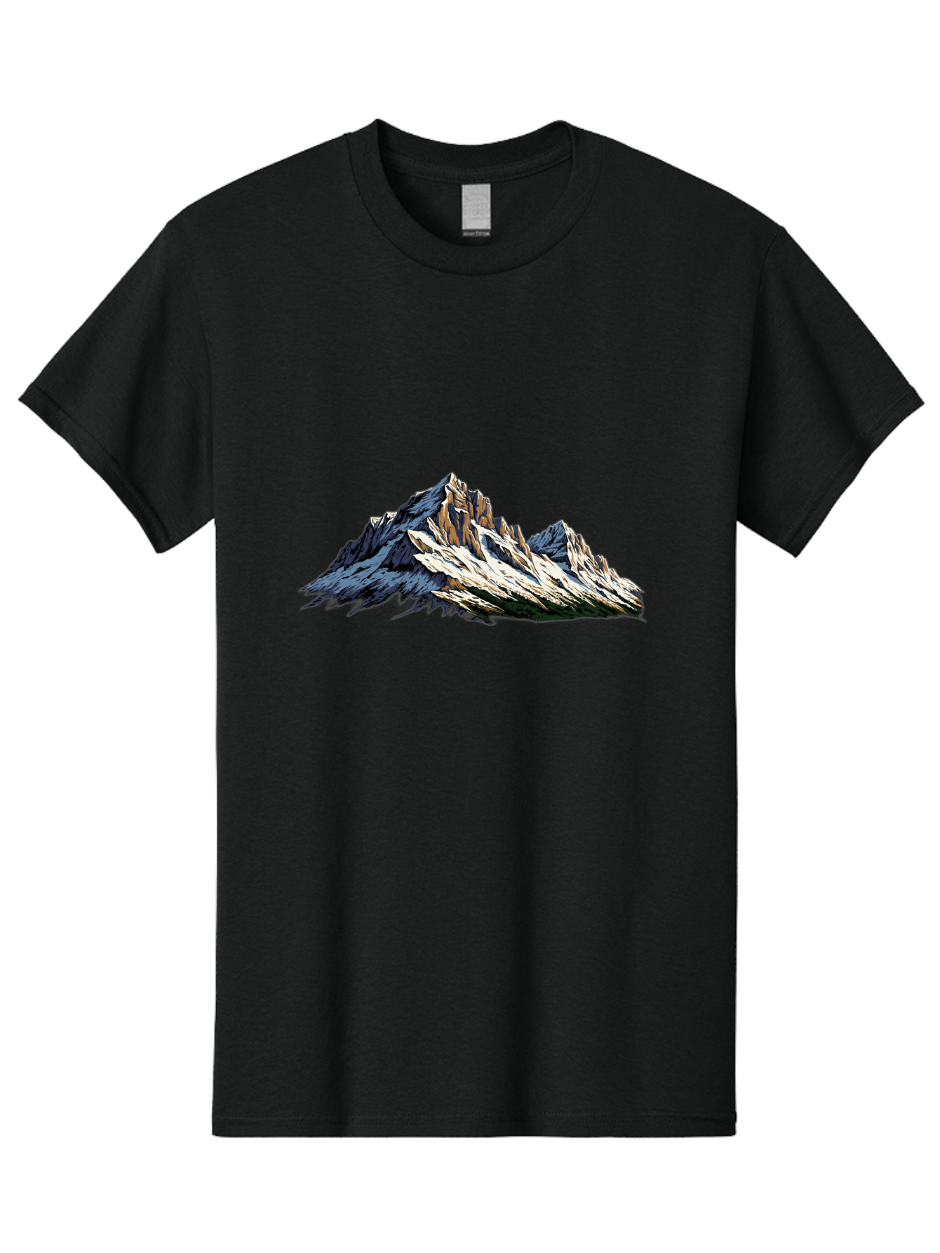 Mountain-Peak Men'S Graphic Tee, 100% Cotton, Comfortable Casual Summer Wear, Machine Washable, Vintage Camera, Old Camera, Antique Camera, Black Camera, Classic Photography, Photography Equipment, Nostalgic Device, Film Camera, Camera Art Bam936 5
