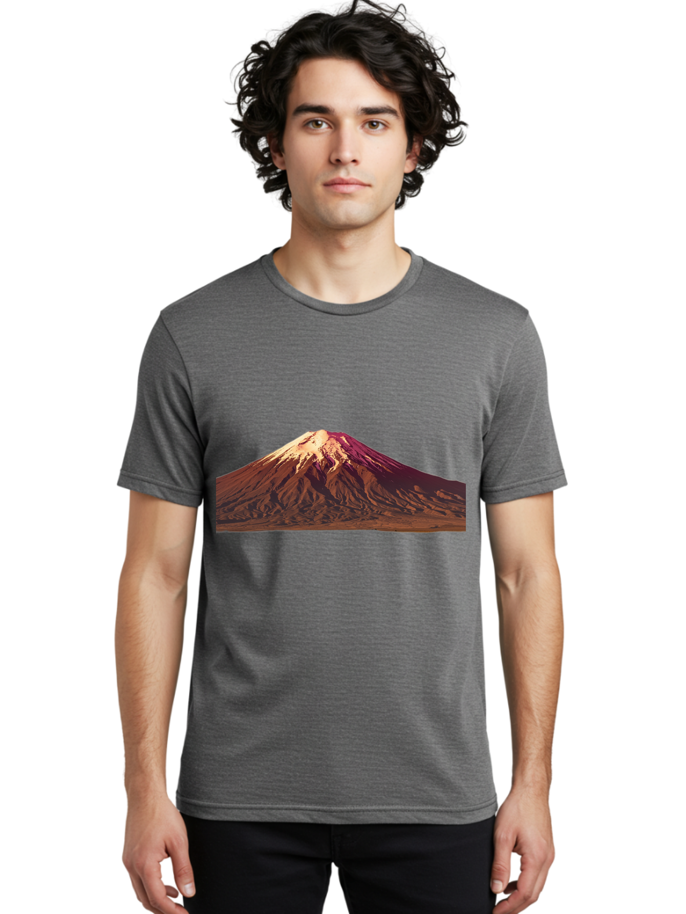 Mountain Men'S Graphic Tee, 100% Cotton, Comfortable Casual Summer Wear, Machine Washable, Vintage Camera, Old Camera, Antique Camera, Black Camera, Classic Photography, Photography Equipment, Nostalgic Device, Film Camera, Camera Art Bam937 22