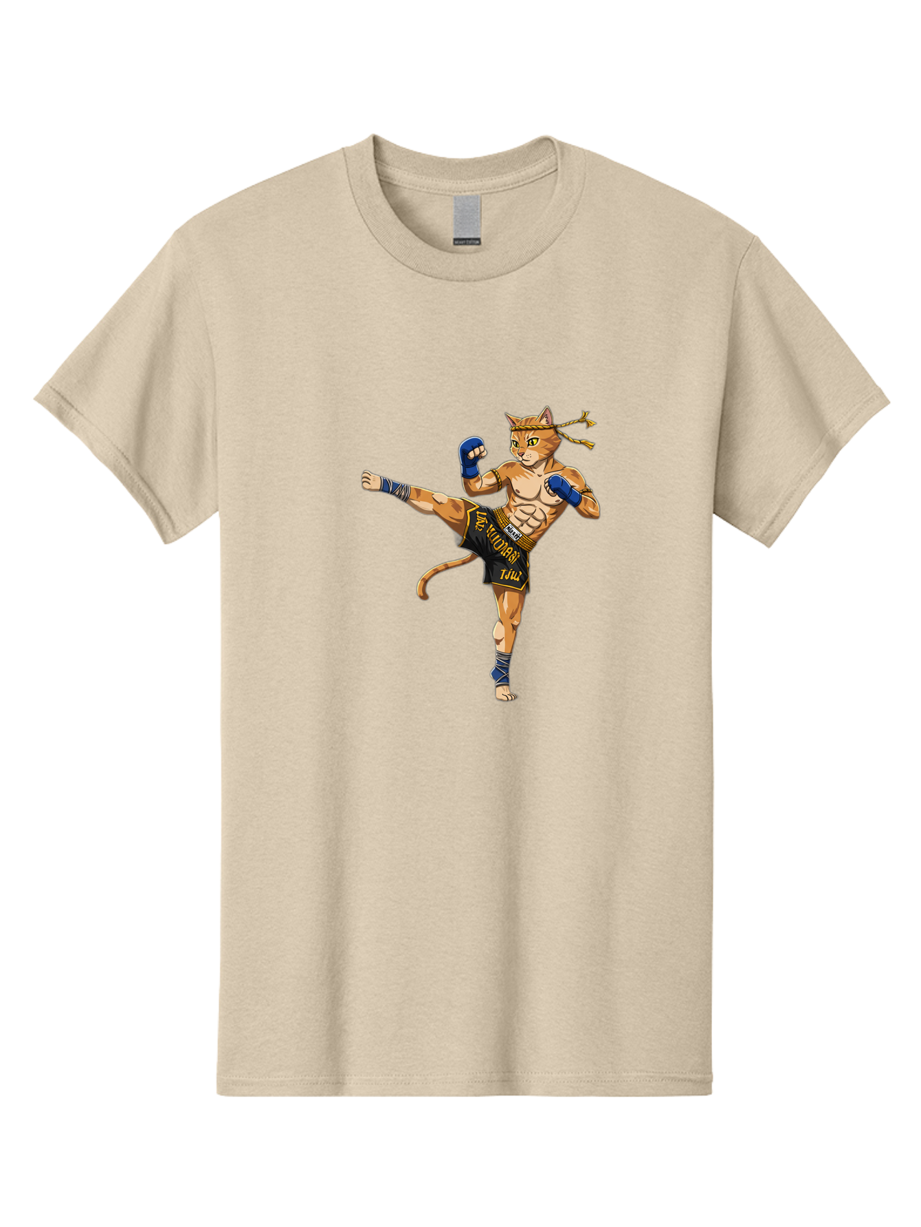 Muay-Thai-Cat-1 Men'S Graphic Tee, 100% Cotton, Comfortable Casual Summer Wear, Machine Washable, Vintage Camera, Old Camera, Antique Camera, Black Camera, Classic Photography, Photography Equipment, Nostalgic Device, Film Camera, Camera Art Bam941 4