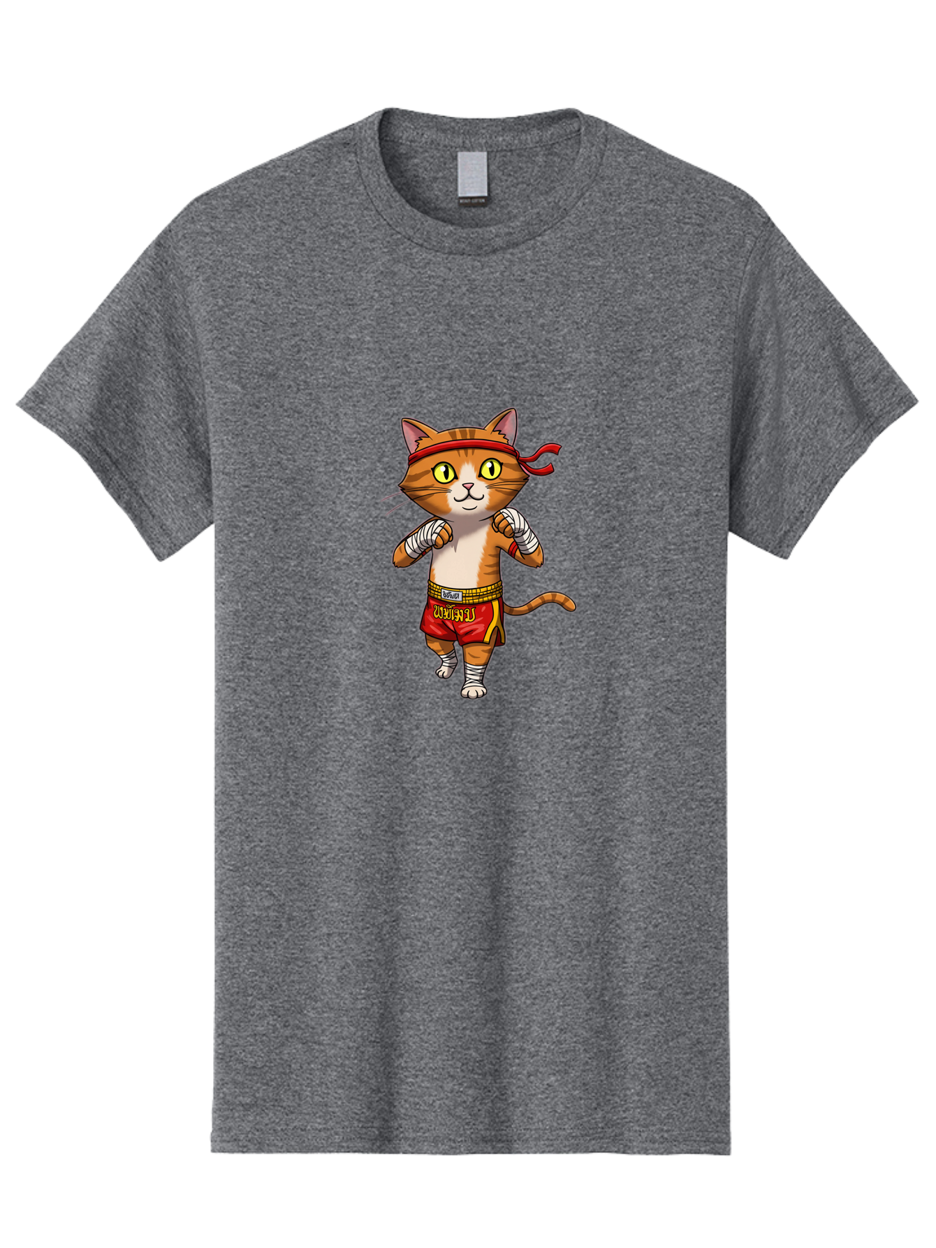 Muay-Thai-Cat-2 Men'S Graphic Tee, 100% Cotton, Comfortable Casual Summer Wear, Machine Washable, Vintage Camera, Old Camera, Antique Camera, Black Camera, Classic Photography, Photography Equipment, Nostalgic Device, Film Camera, Camera Art Bam942 9