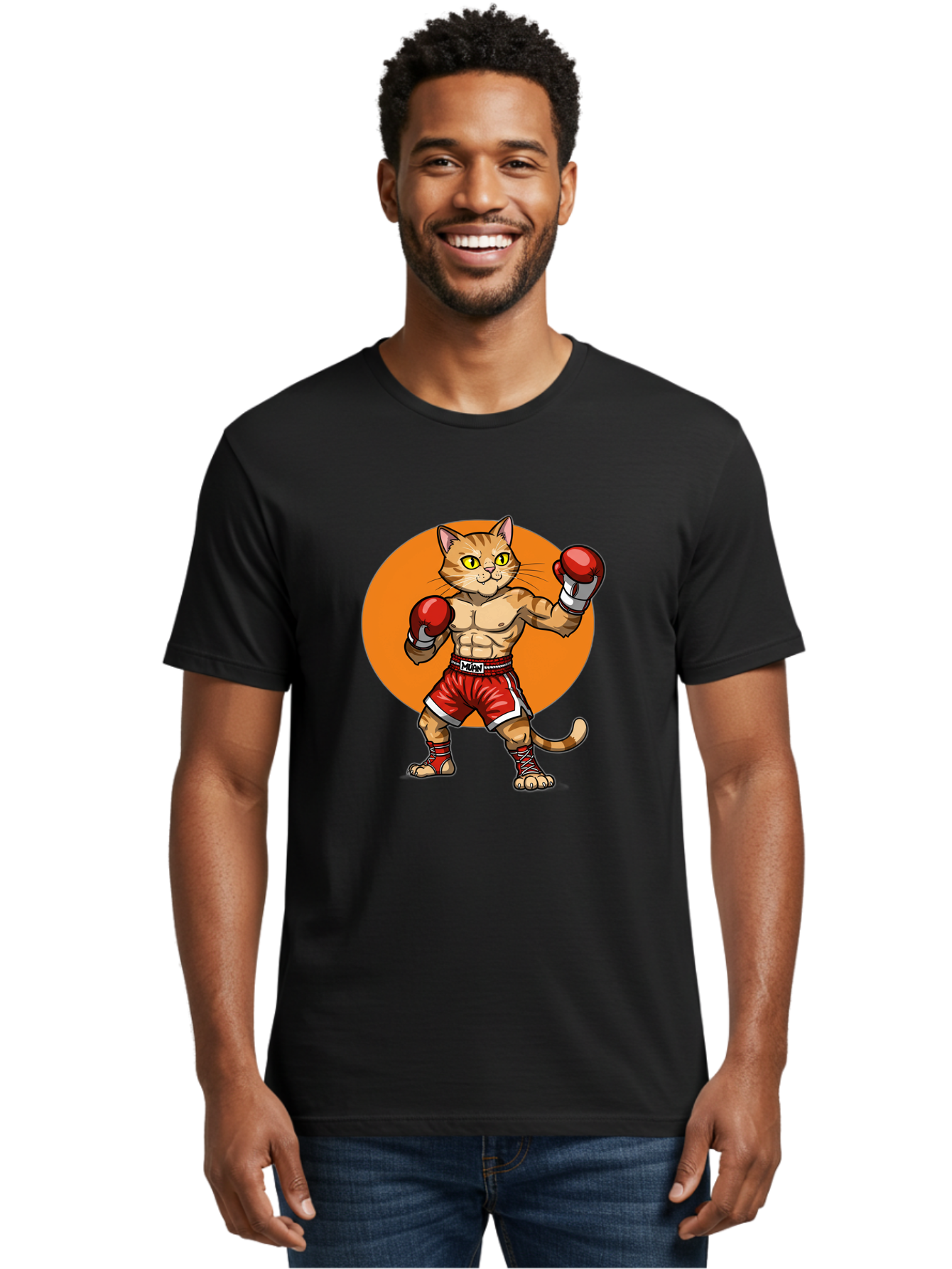 Muay-Thai-Cat Men'S Graphic Tee, 100% Cotton, Comfortable Casual Summer Wear, Machine Washable, Vintage Camera, Old Camera, Antique Camera, Black Camera, Classic Photography, Photography Equipment, Nostalgic Device, Film Camera, Camera Art Bam945 19