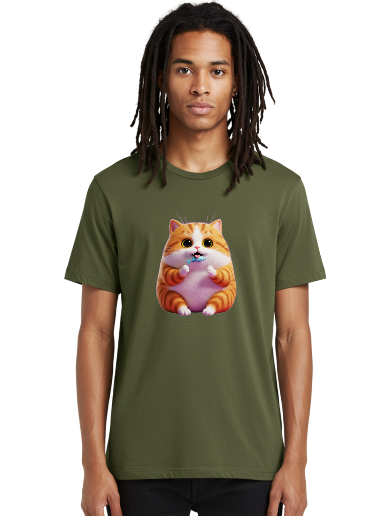 Orange-Tabby-Cat-1 Men'S Graphic Tee, 100% Cotton, Comfortable Casual Summer Wear, Machine Washable, Vintage Camera, Old Camera, Antique Camera, Black Camera, Classic Photography, Photography Equipment, Nostalgic Device, Film Camera, Ban003 25