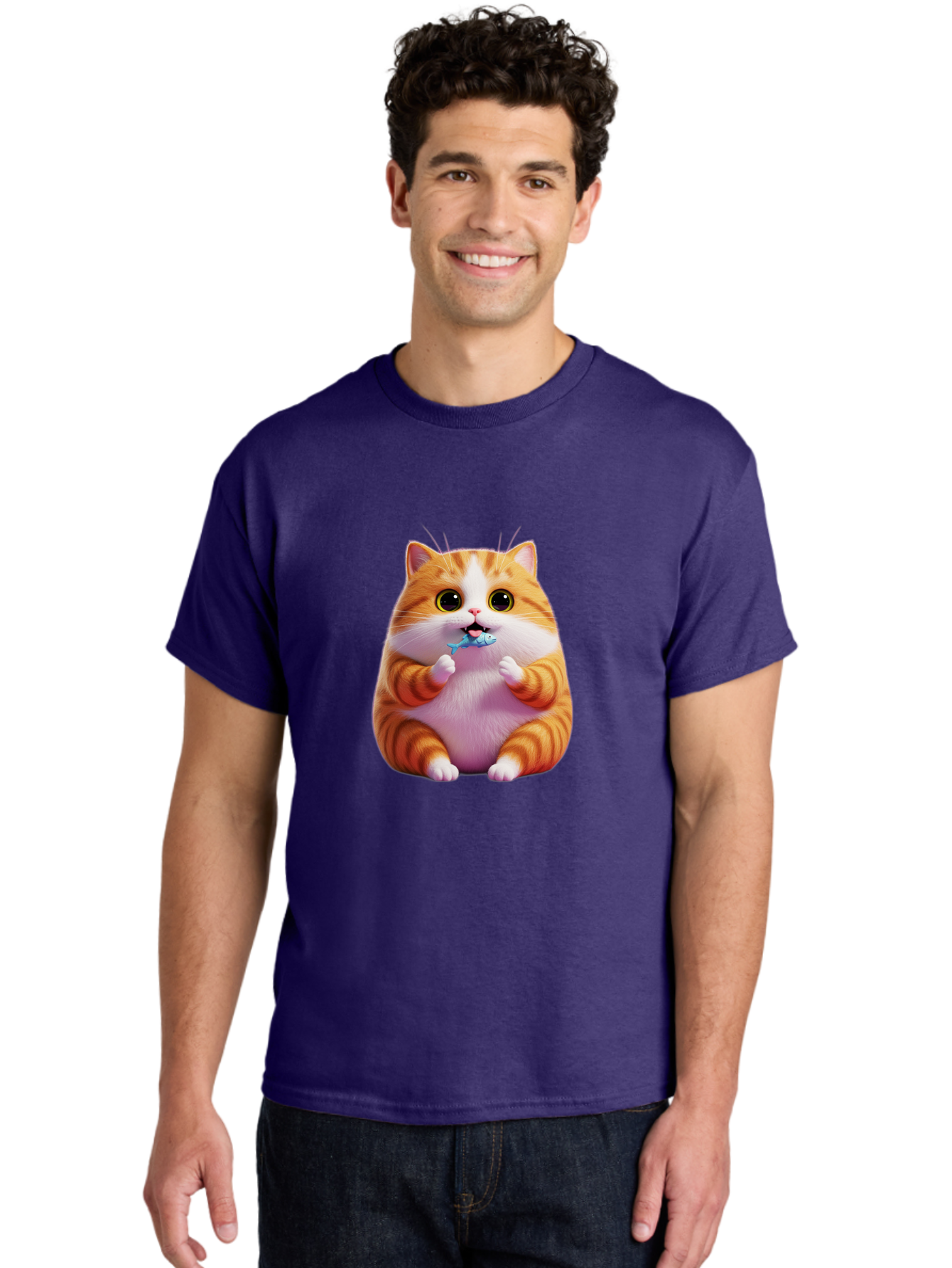 Orange-Tabby-Cat-1 Men'S Graphic Tee, 100% Cotton, Comfortable Casual Summer Wear, Machine Washable, Vintage Camera, Old Camera, Antique Camera, Black Camera, Classic Photography, Photography Equipment, Nostalgic Device, Film Camera, Ban003 20