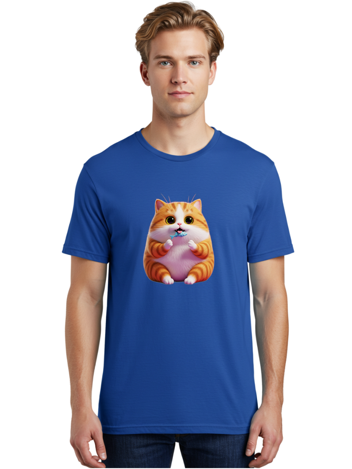 Orange-Tabby-Cat-1 Men'S Graphic Tee, 100% Cotton, Comfortable Casual Summer Wear, Machine Washable, Vintage Camera, Old Camera, Antique Camera, Black Camera, Classic Photography, Photography Equipment, Nostalgic Device, Film Camera, Ban003 27