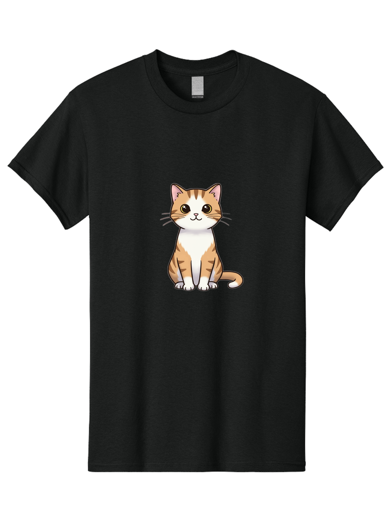 Orange-Tabby-Cat Men'S Graphic Tee, 100% Cotton, Comfortable Casual Summer Wear, Machine Washable, Vintage Camera, Old Camera, Antique Camera, Black Camera, Classic Photography, Photography Equipment, Nostalgic Device, Film Camera, Camera Art Ban004 10