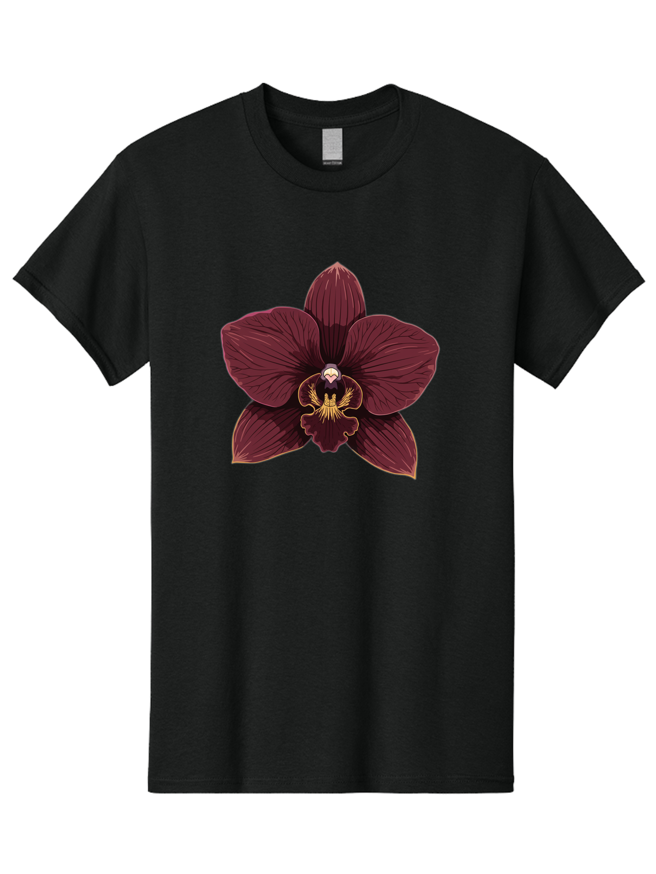 Orchid-Flower Men'S Graphic Tee, 100% Cotton, Comfortable Casual Summer Wear, Machine Washable, Vintage Camera, Old Camera, Antique Camera, Black Camera, Classic Photography, Photography Equipment, Nostalgic Device, Film Camera, Camera Art Ban005 10