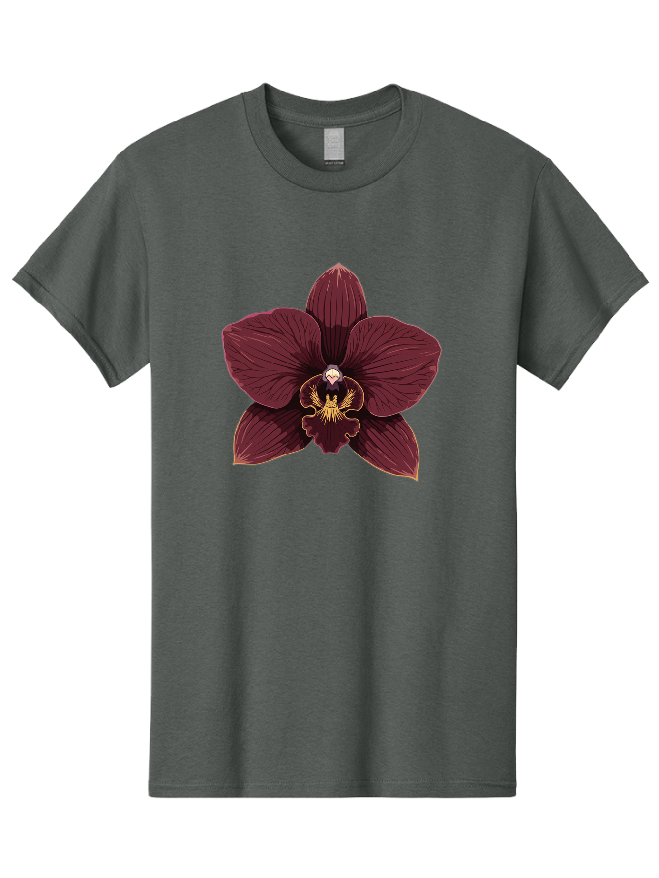 Orchid-Flower Men'S Graphic Tee, 100% Cotton, Comfortable Casual Summer Wear, Machine Washable, Vintage Camera, Old Camera, Antique Camera, Black Camera, Classic Photography, Photography Equipment, Nostalgic Device, Film Camera, Camera Art Ban005 8