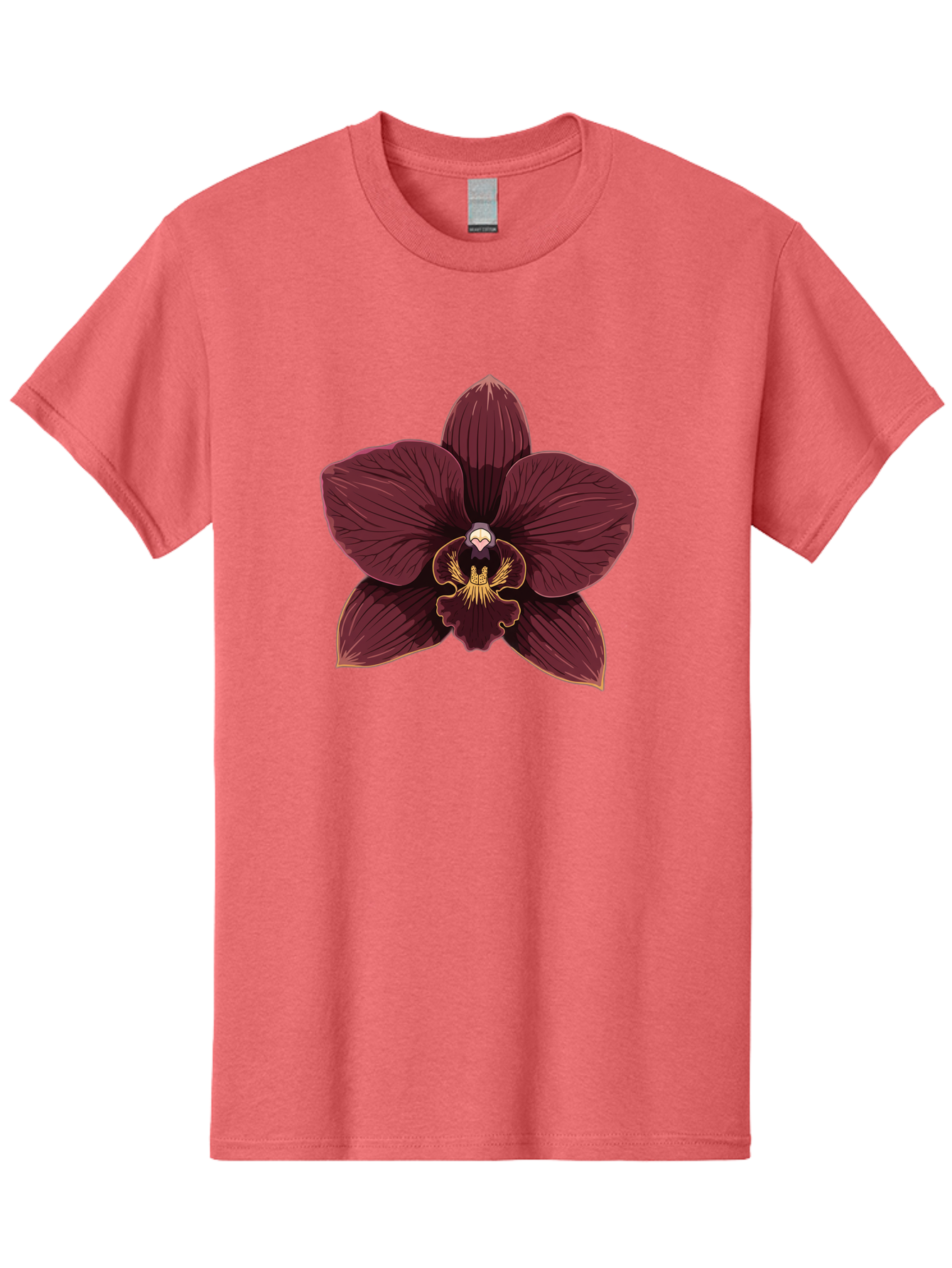 Orchid-Flower Men'S Graphic Tee, 100% Cotton, Comfortable Casual Summer Wear, Machine Washable, Vintage Camera, Old Camera, Antique Camera, Black Camera, Classic Photography, Photography Equipment, Nostalgic Device, Film Camera, Camera Art Ban005 13