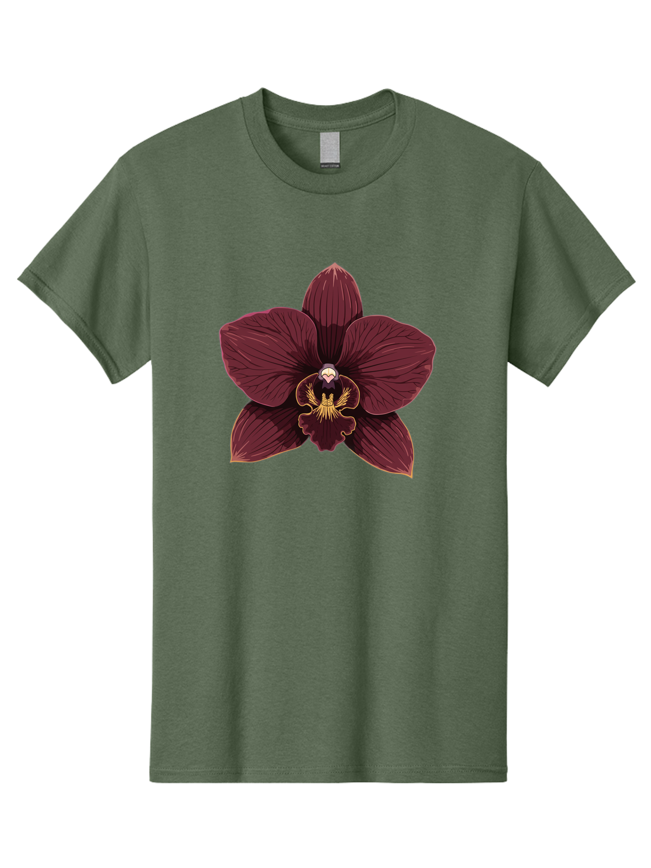 Orchid-Flower Men'S Graphic Tee, 100% Cotton, Comfortable Casual Summer Wear, Machine Washable, Vintage Camera, Old Camera, Antique Camera, Black Camera, Classic Photography, Photography Equipment, Nostalgic Device, Film Camera, Camera Art Ban005 9