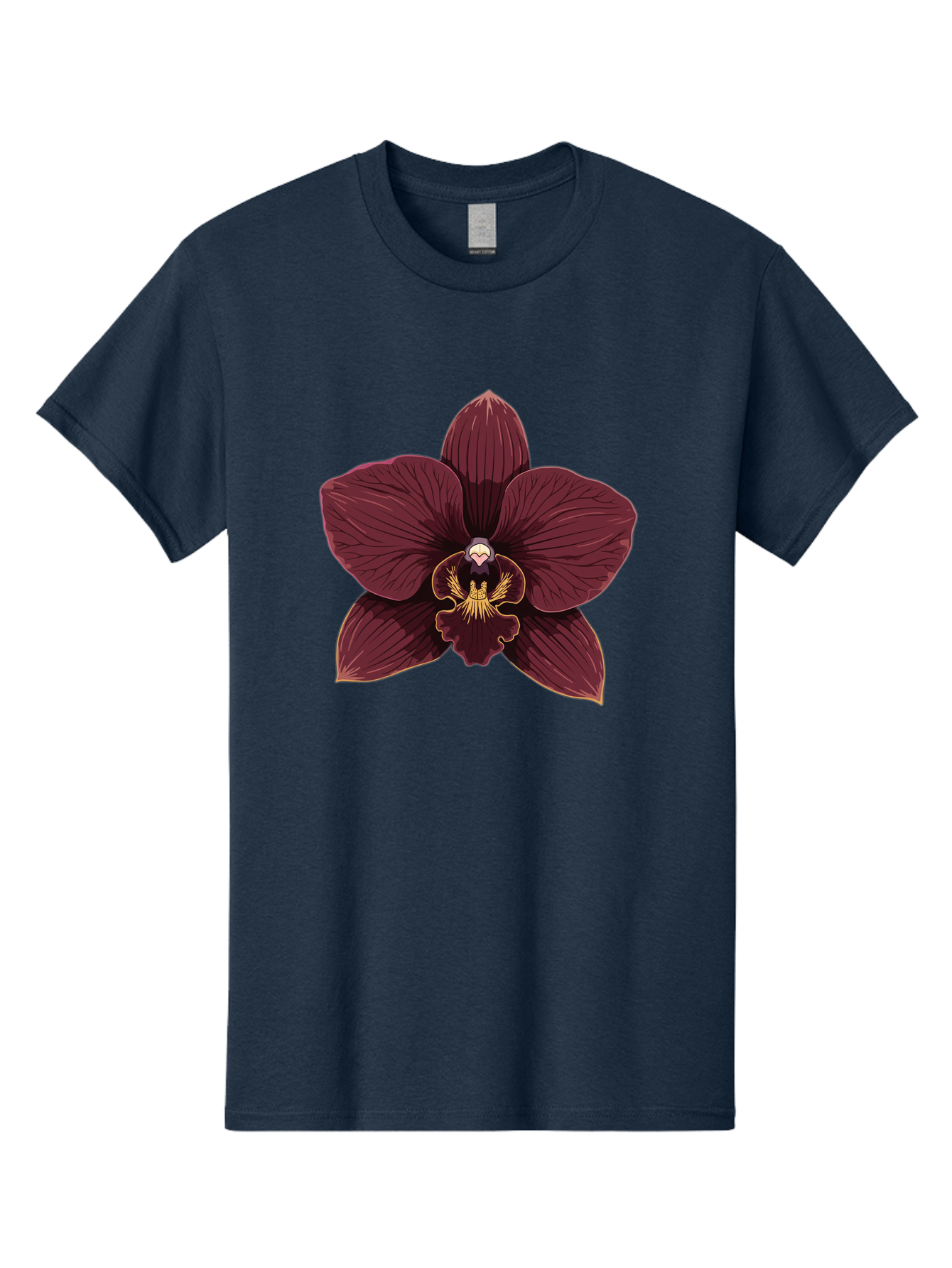 Orchid-Flower Men'S Graphic Tee, 100% Cotton, Comfortable Casual Summer Wear, Machine Washable, Vintage Camera, Old Camera, Antique Camera, Black Camera, Classic Photography, Photography Equipment, Nostalgic Device, Film Camera, Camera Art Ban005 15