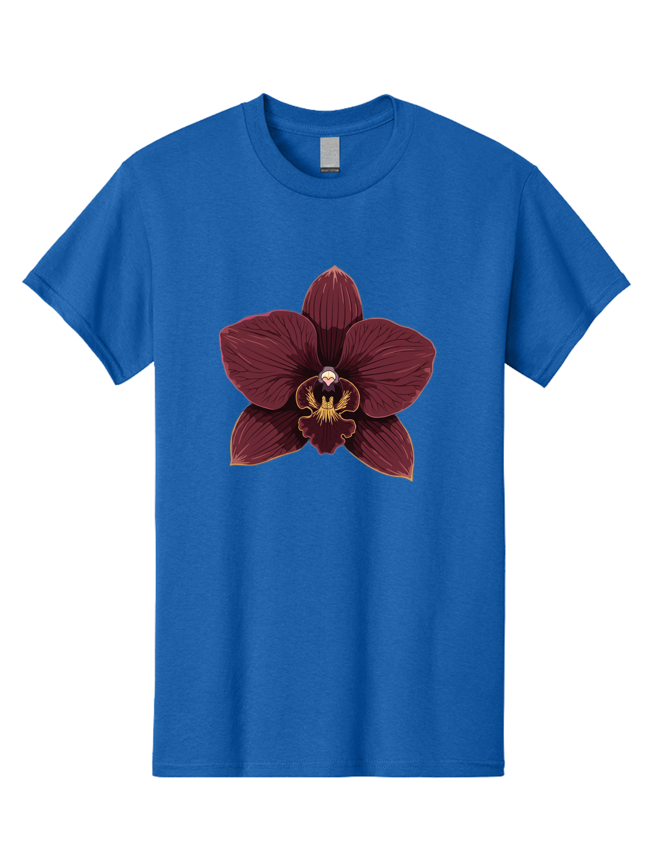 Orchid-Flower Men'S Graphic Tee, 100% Cotton, Comfortable Casual Summer Wear, Machine Washable, Vintage Camera, Old Camera, Antique Camera, Black Camera, Classic Photography, Photography Equipment, Nostalgic Device, Film Camera, Camera Art Ban005 7