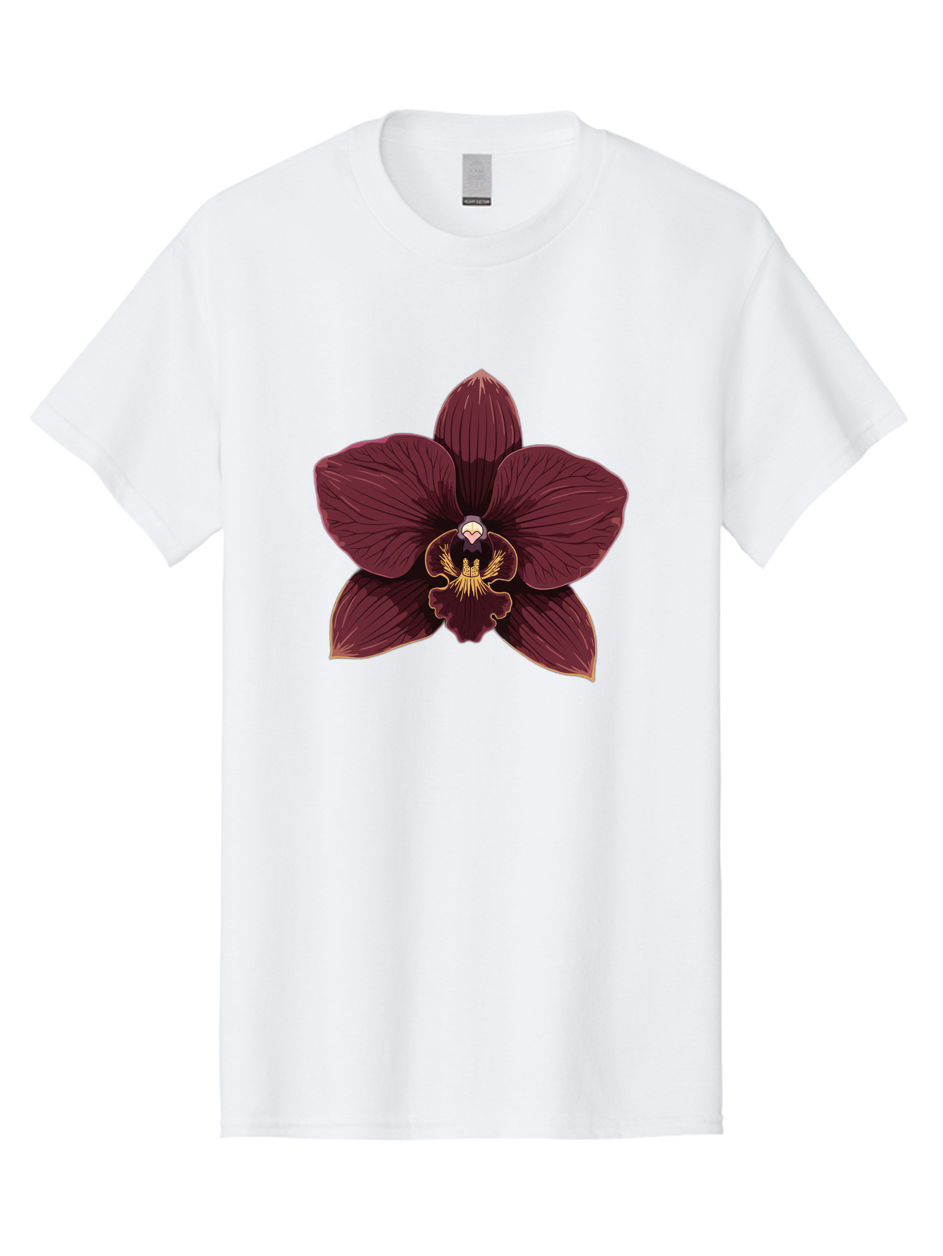 Orchid-Flower Men'S Graphic Tee, 100% Cotton, Comfortable Casual Summer Wear, Machine Washable, Vintage Camera, Old Camera, Antique Camera, Black Camera, Classic Photography, Photography Equipment, Nostalgic Device, Film Camera, Camera Art Ban005 11
