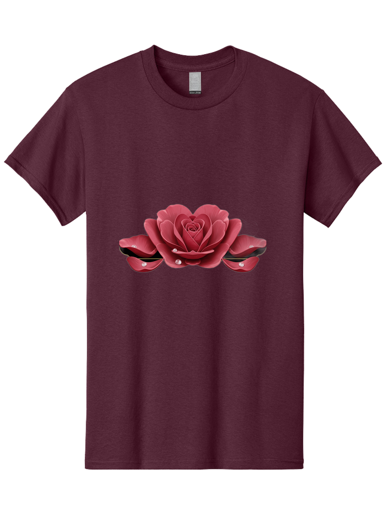 Paper-Flower-With-Pearls Men'S Graphic Tee, 100% Cotton, Comfortable Casual Summer Wear, Machine Washable, Vintage Camera, Old Camera, Antique Camera, Black Camera, Classic Photography, Photography Equipment, Nostalgic Device, Film Camera, Ban047 4