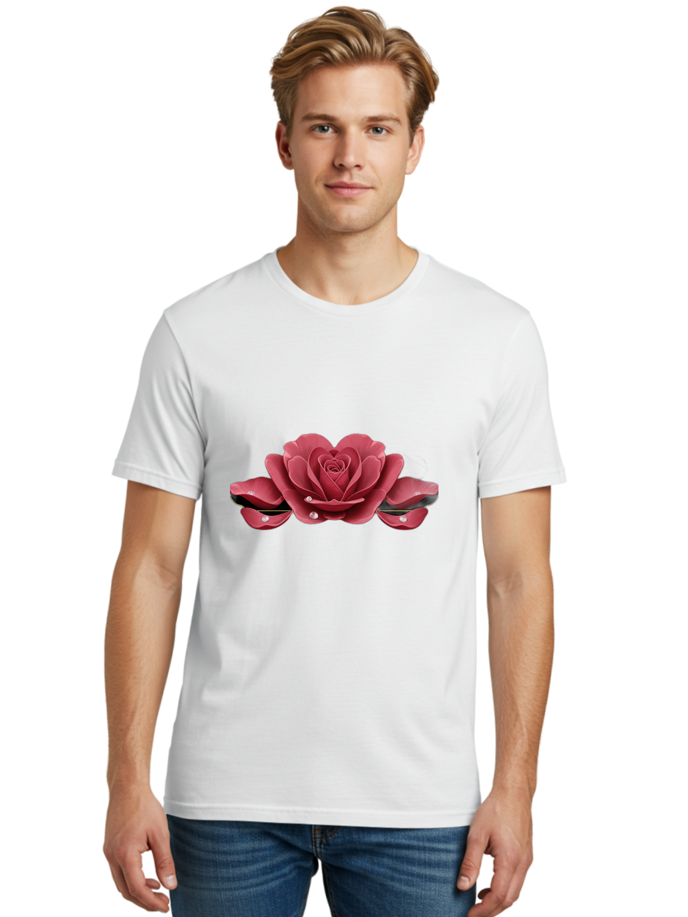 Paper-Flower-With-Pearls Men'S Graphic Tee, 100% Cotton, Comfortable Casual Summer Wear, Machine Washable, Vintage Camera, Old Camera, Antique Camera, Black Camera, Classic Photography, Photography Equipment, Nostalgic Device, Film Camera, Ban047 29